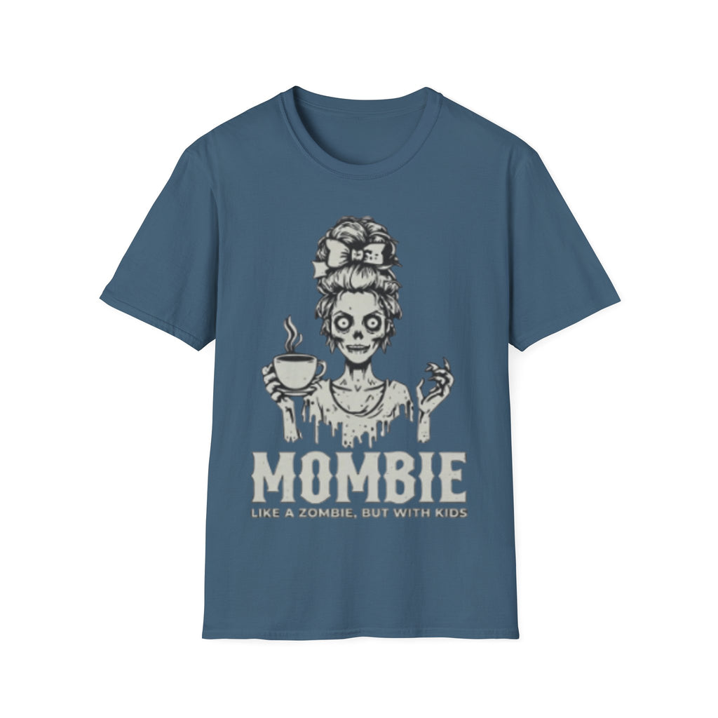 Mombie Adult T-Shirt — Cute Spooky Mom Graphic Tee ("Mommy")