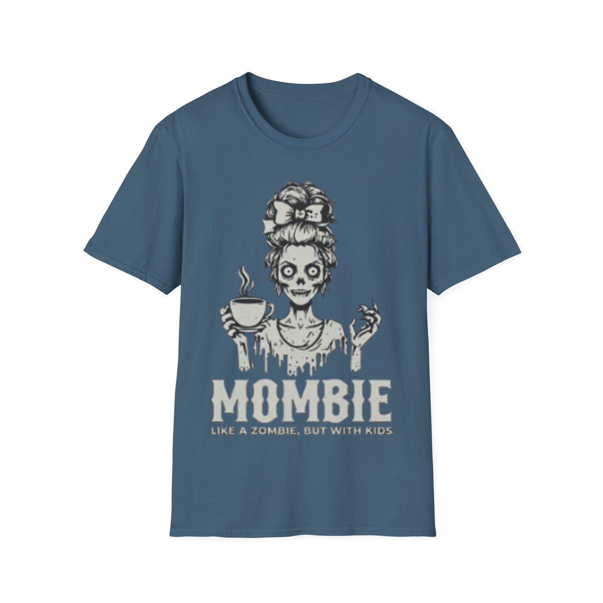 Mombie Adult T-Shirt — Cute Spooky Mom Graphic Tee ("Mommy")