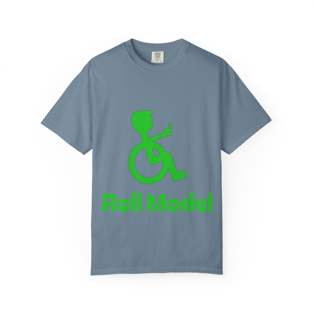 Roll Model Wheelchair Adult T-Shirt — Inclusive Disability Pride Tee