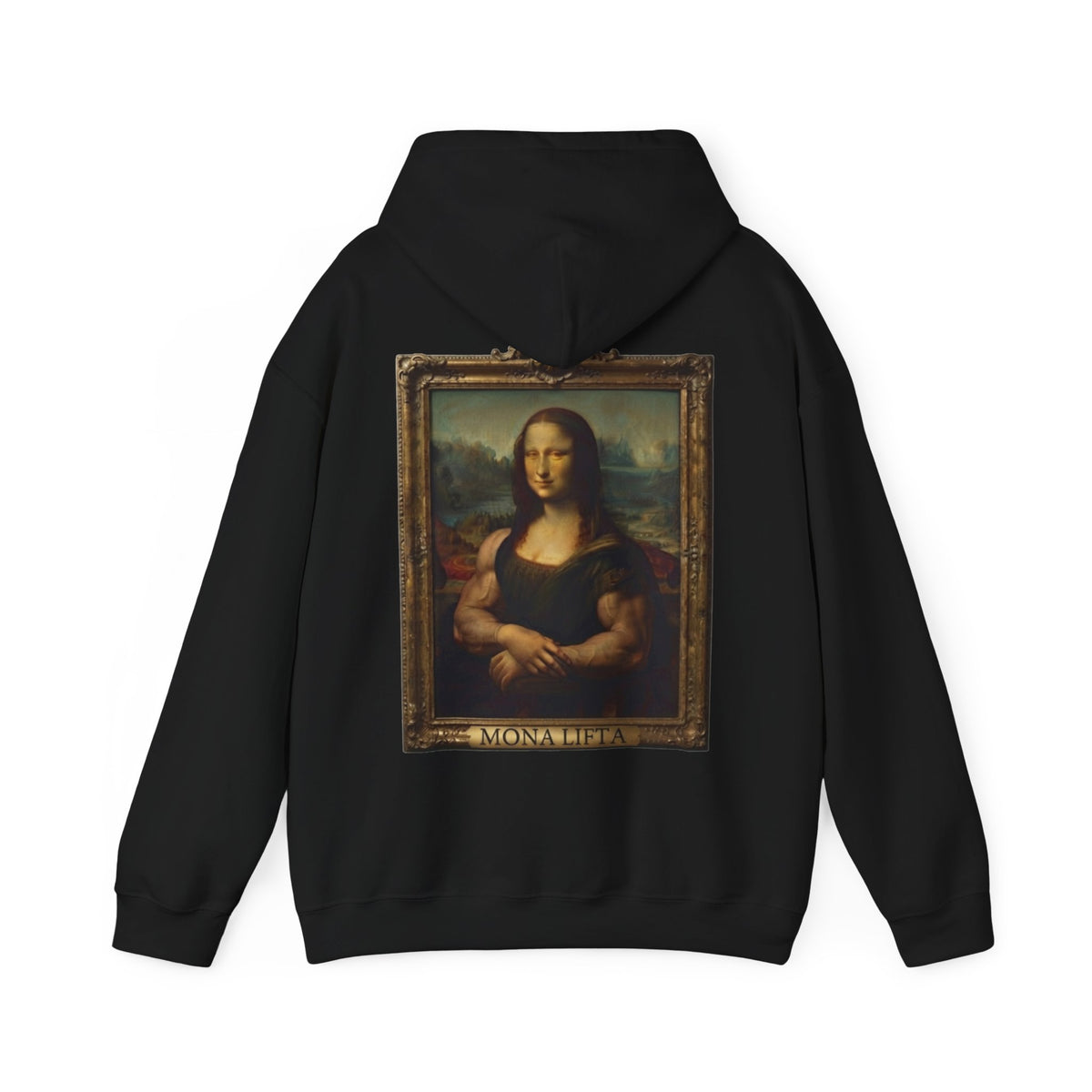 Mona Lisa Adult Hoodie – Classic Renaissance Art Print Pullover
