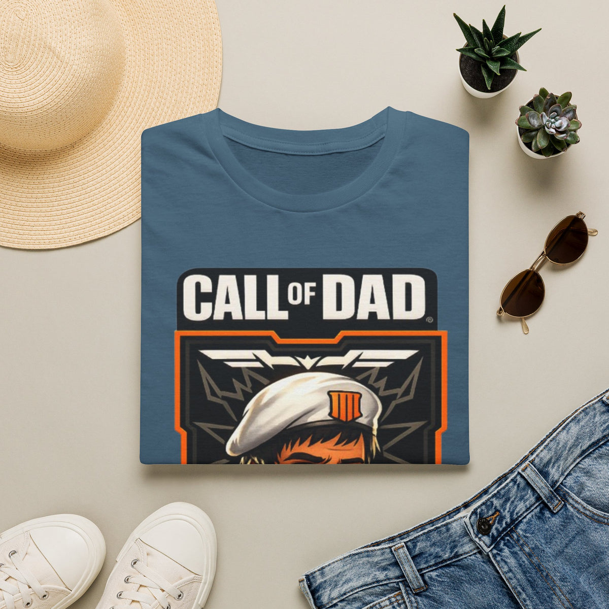 Call of Dad Adult T-Shirt — Parent Ops Gamer Dad Tee