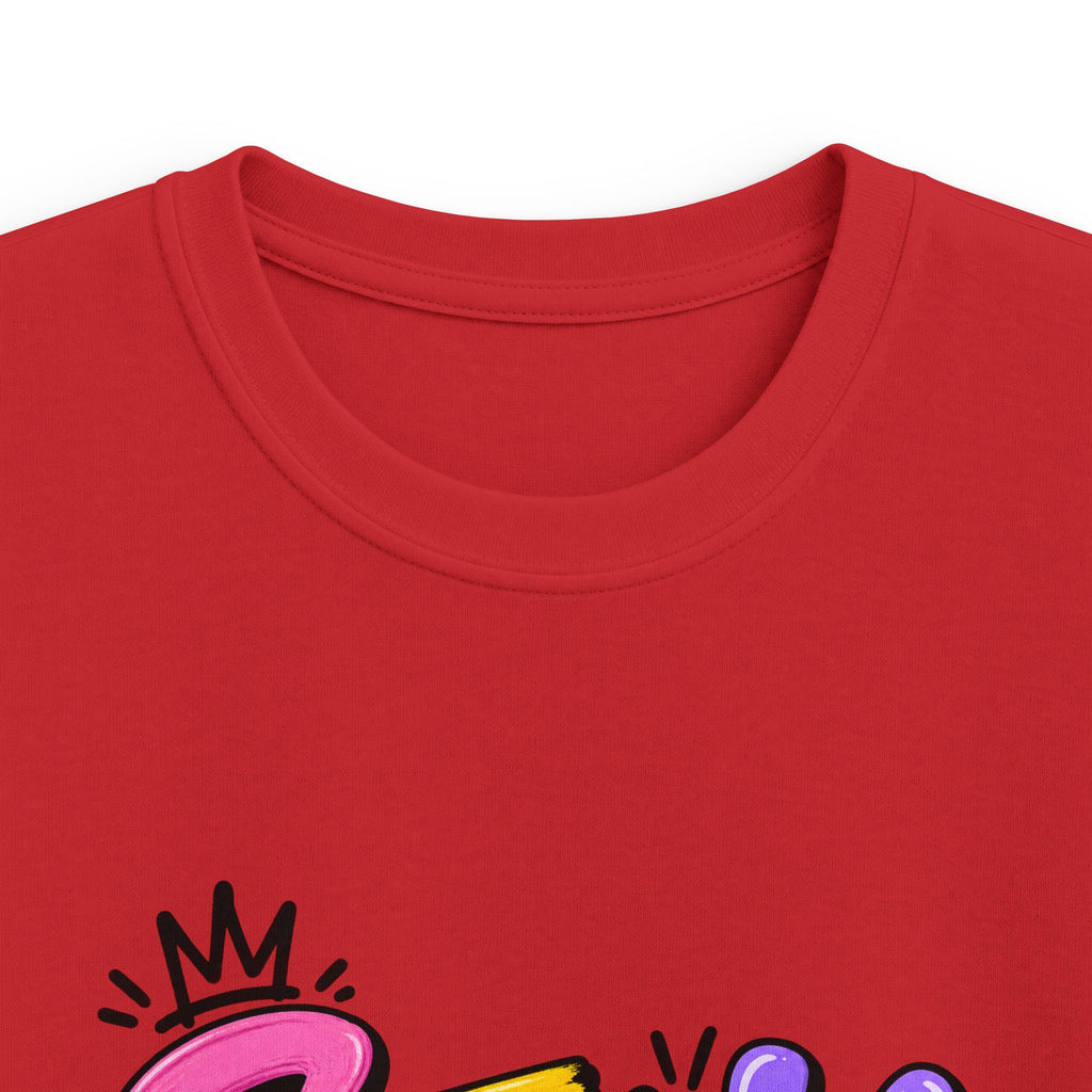 Kids T-shirt - "Stay Weird" Colorful Graffiti Shirt for Kids, Playful Self-Expression Gift