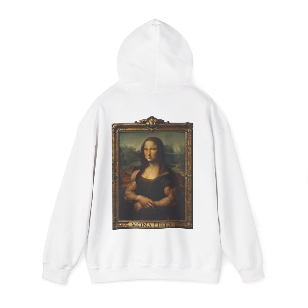 Mona Lisa Adult Hoodie – Classic Renaissance Art Print Pullover