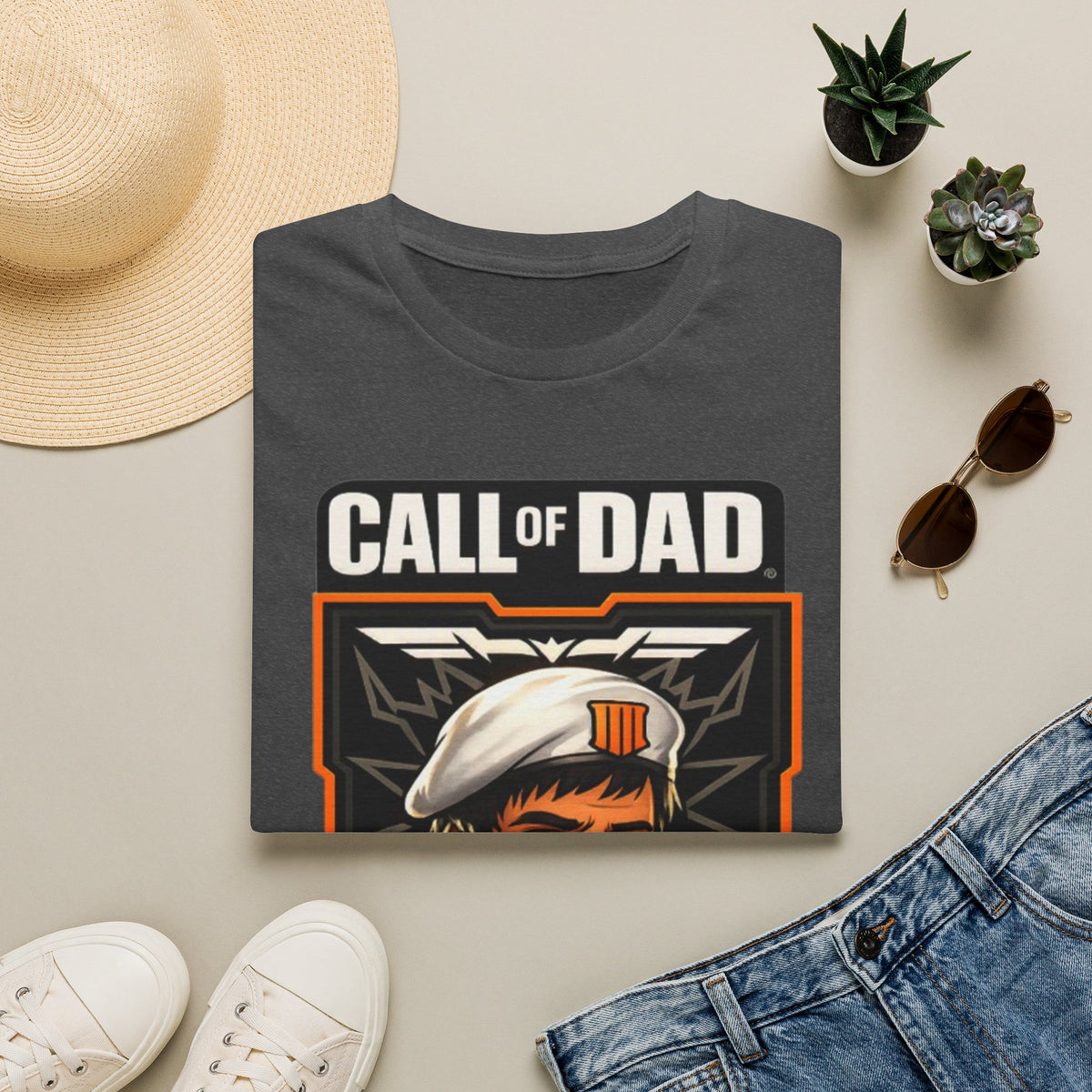 Call of Dad Adult T-Shirt — Parent Ops Gamer Dad Tee