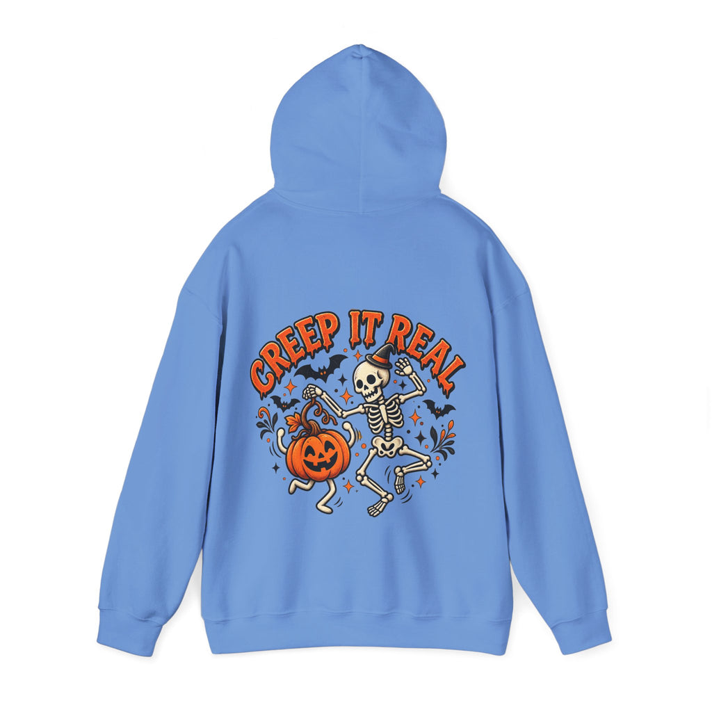 Halloween Skeleton 'Creep It Real' Adult Hoodie