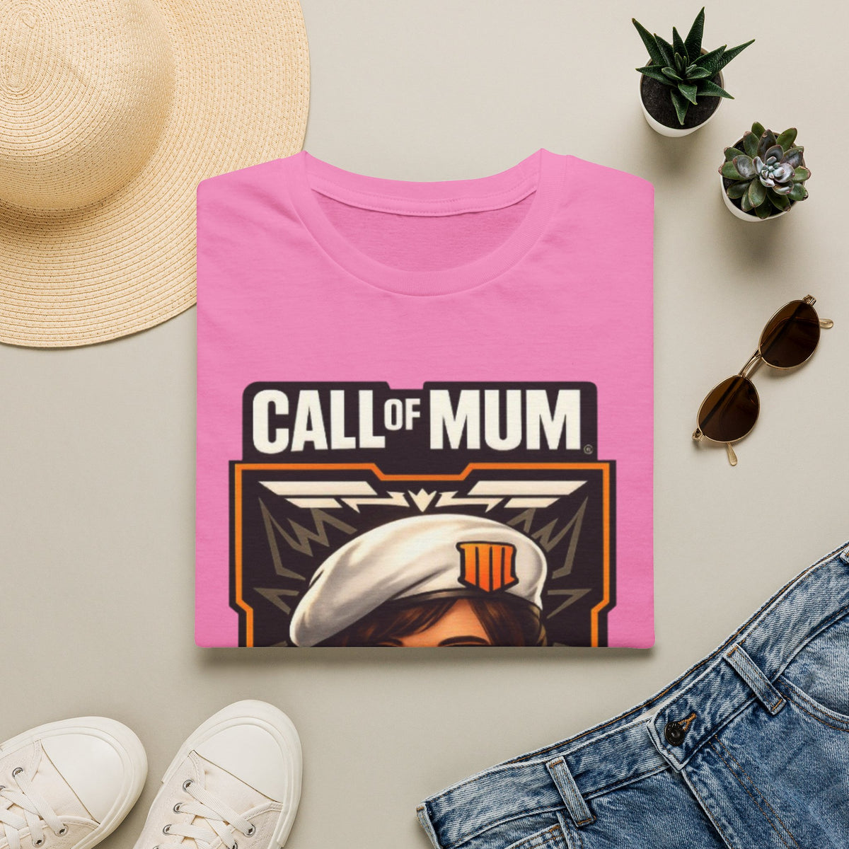 Call of Mum Adult T-Shirt — Gamer Mom "Parent Ops" Graphic Tee