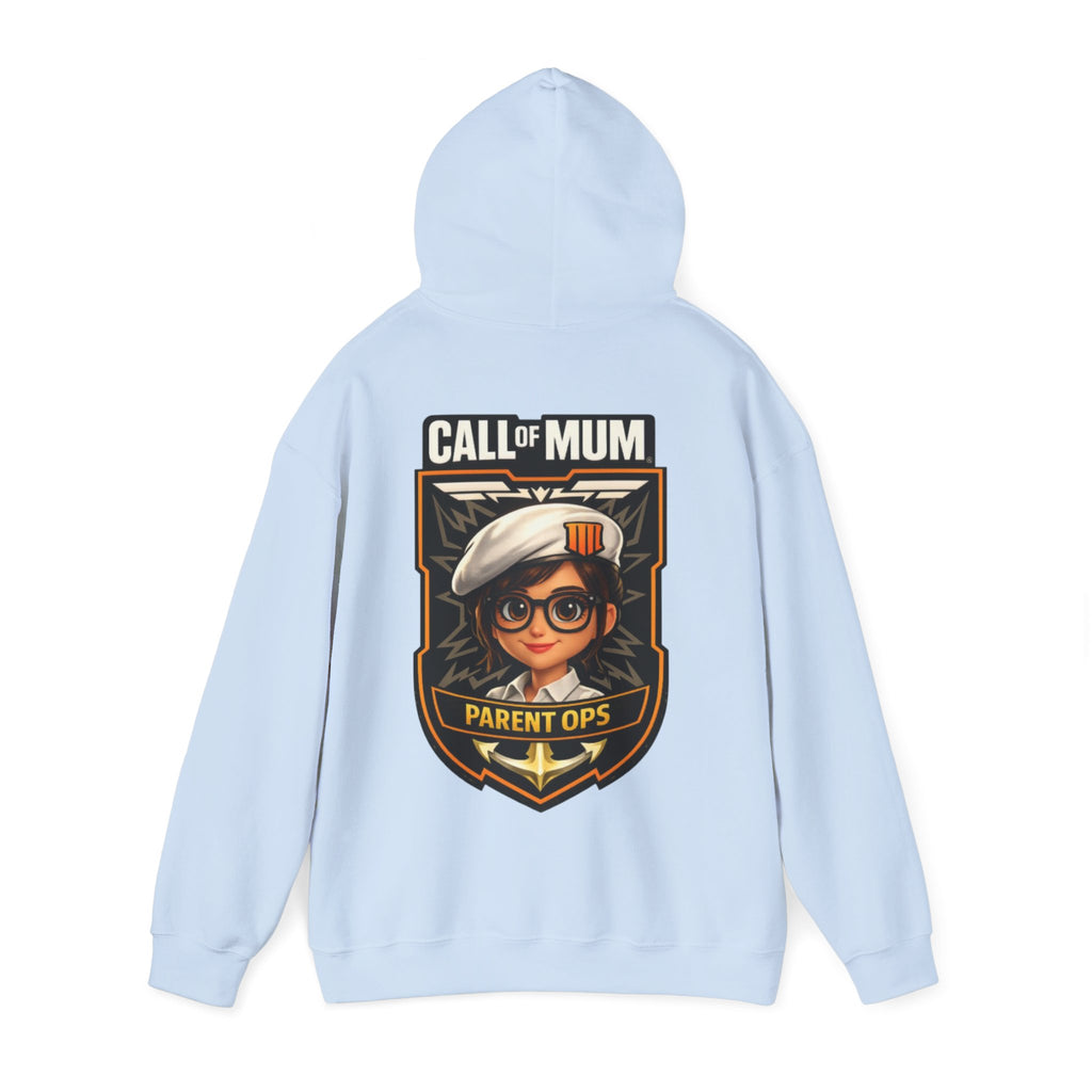 Adult Hoodie - "Call Mom" Parent Ops Gaming Mom Graphic Hoodie