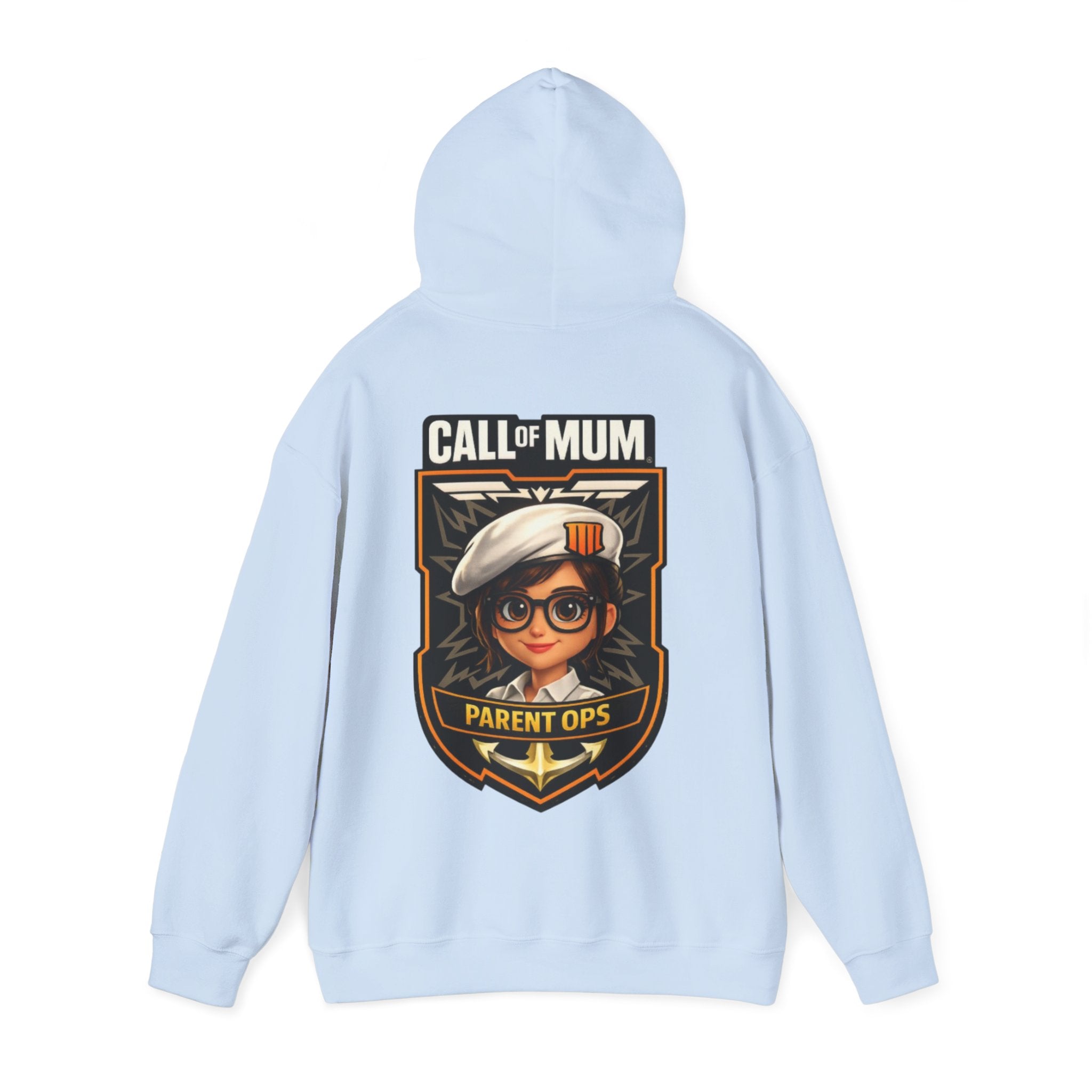 Adult Hoodie - "Call Mom" Parent Ops Gaming Mom Graphic Hoodie