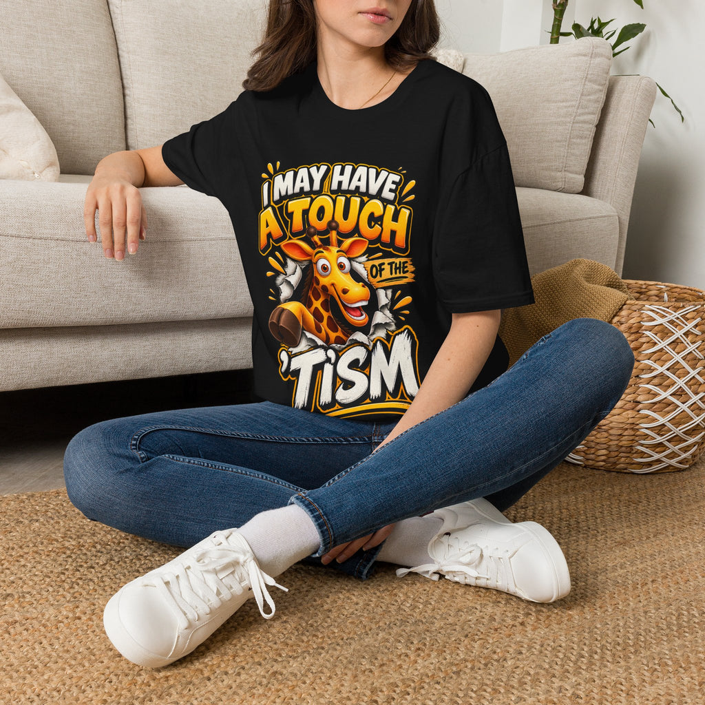 I May Have A Touch Of The Giraffe-Graphic Adult T-Shirt