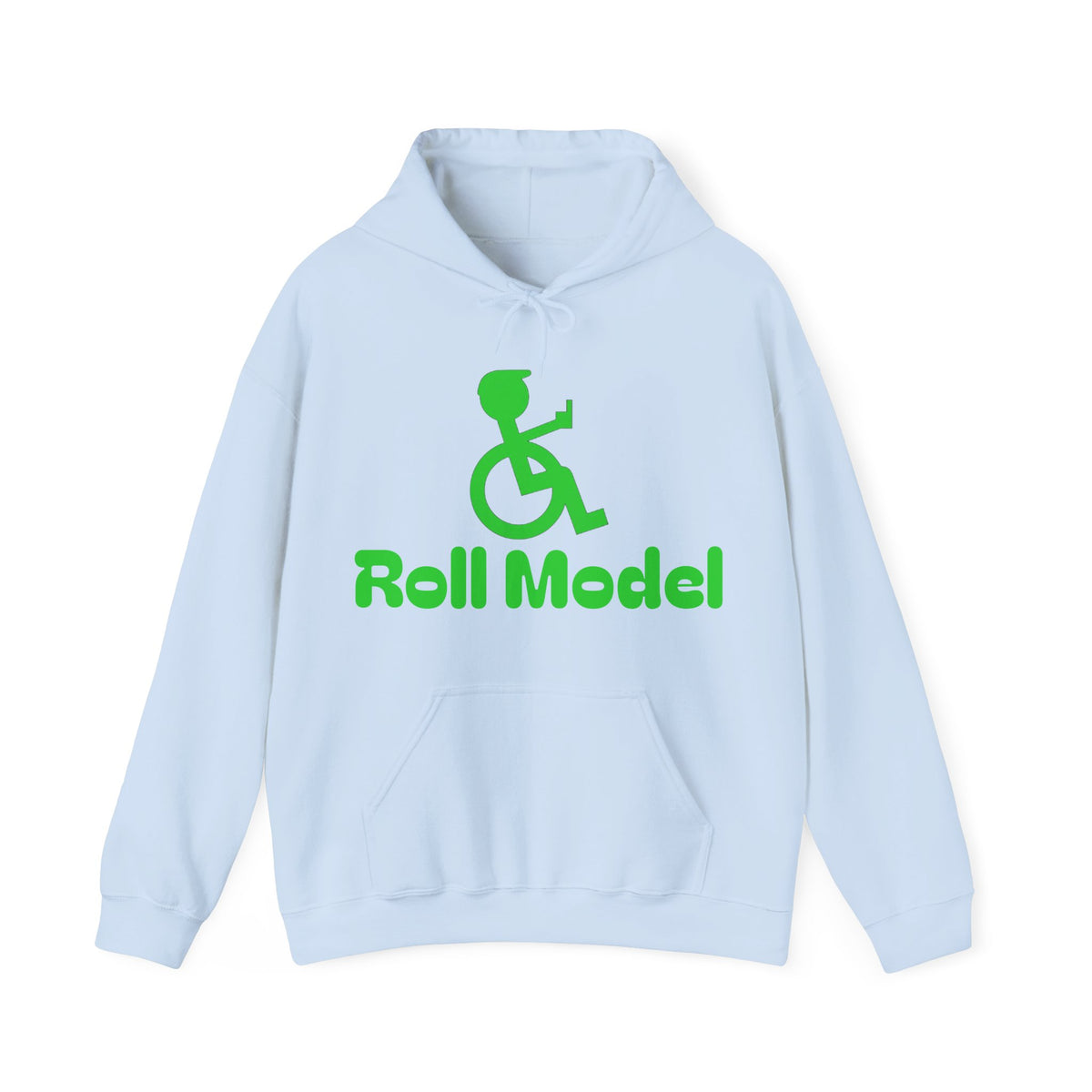Roll Model Adult Hoodie — Inclusive Wheelchair Pullover
