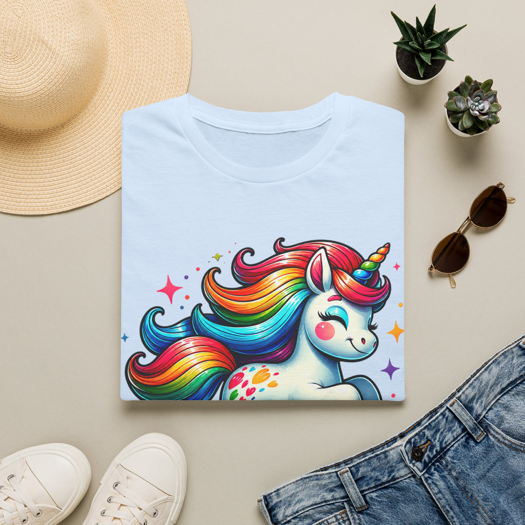 Funny Unicorn Chaser Adult T-Shirt — Rainbow Magical Unicorn Tee