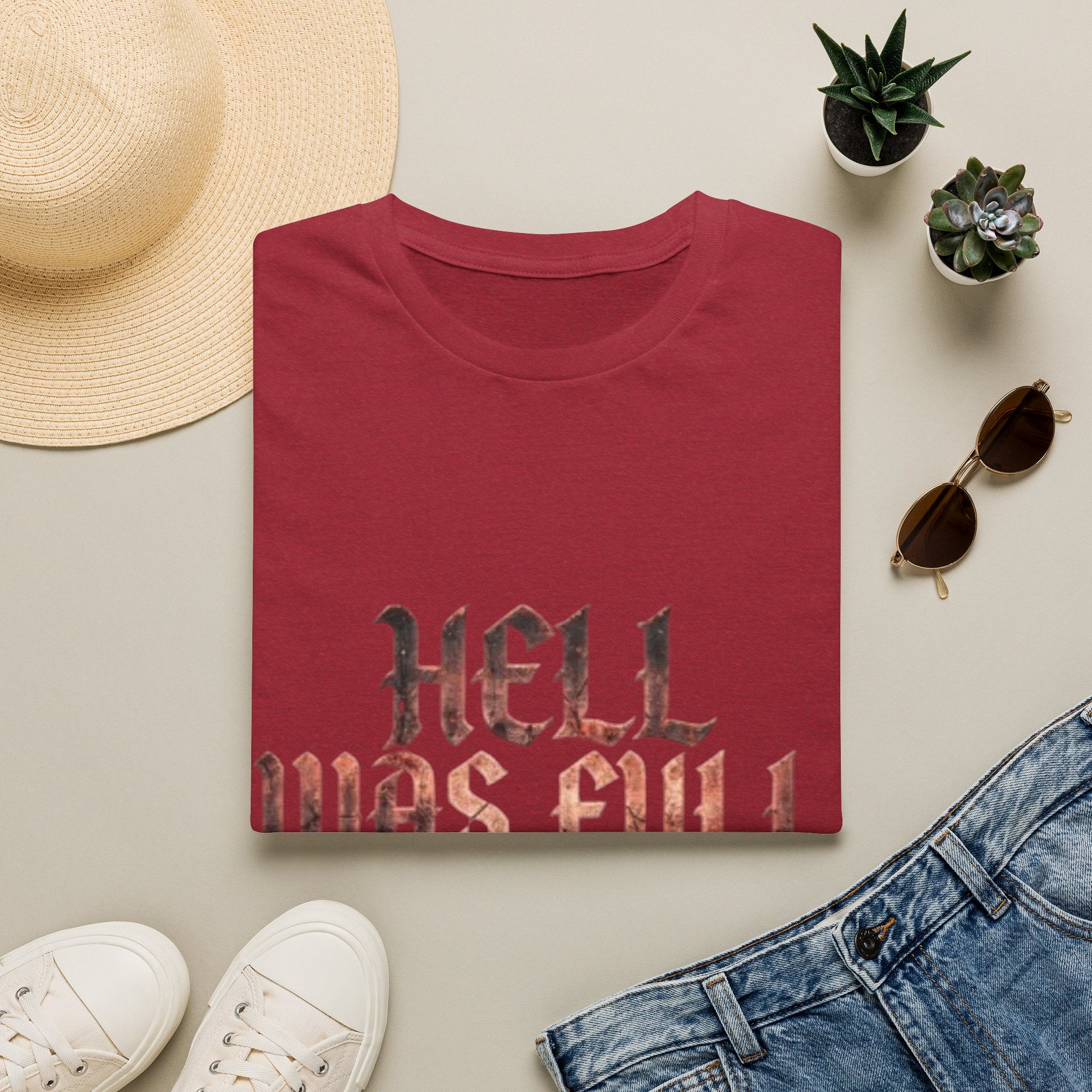 Hell Was Full So I Came Back Adult T‑Shirt