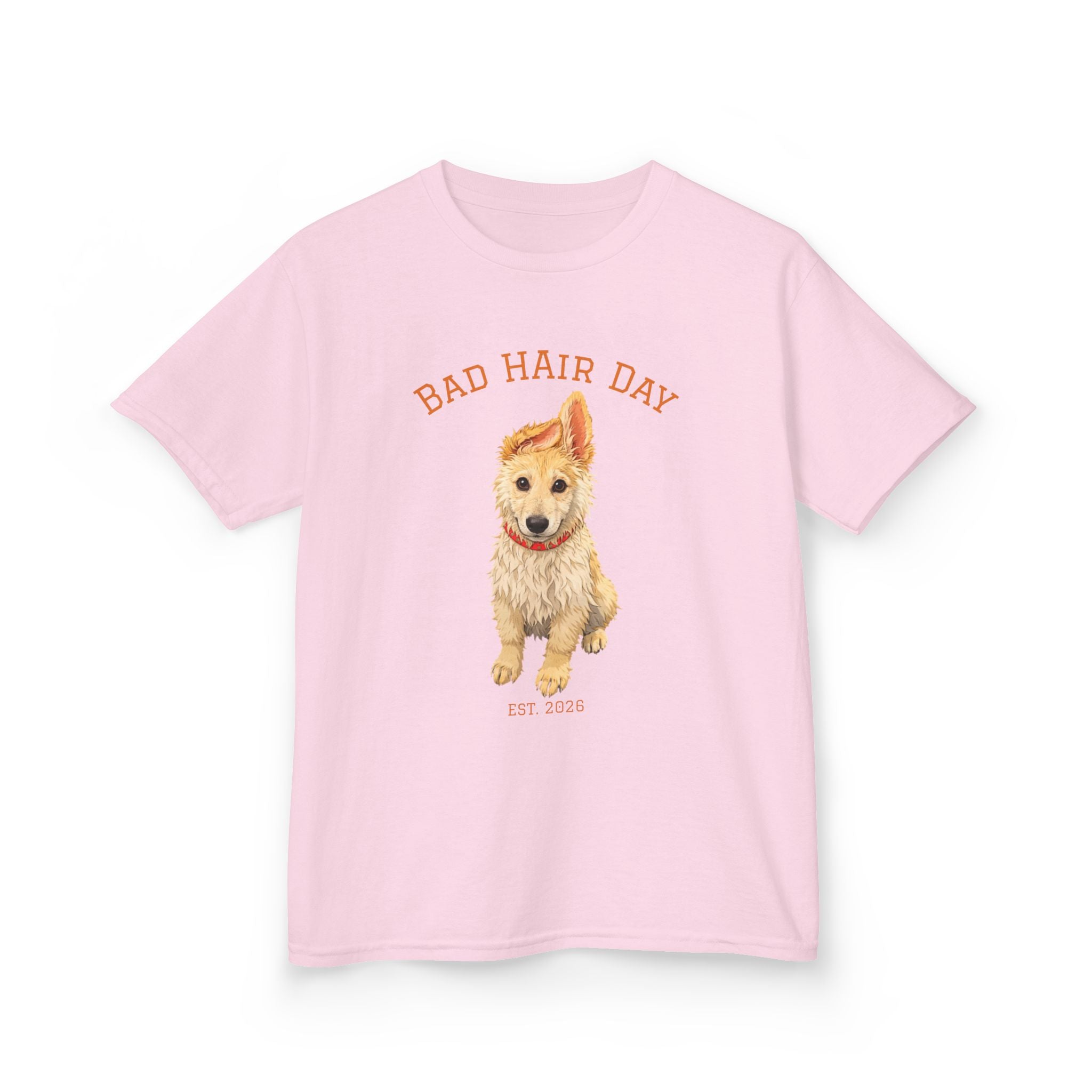 Bad Hair Day Puppy Tee | Tyra Illustration Kids T-Shirt