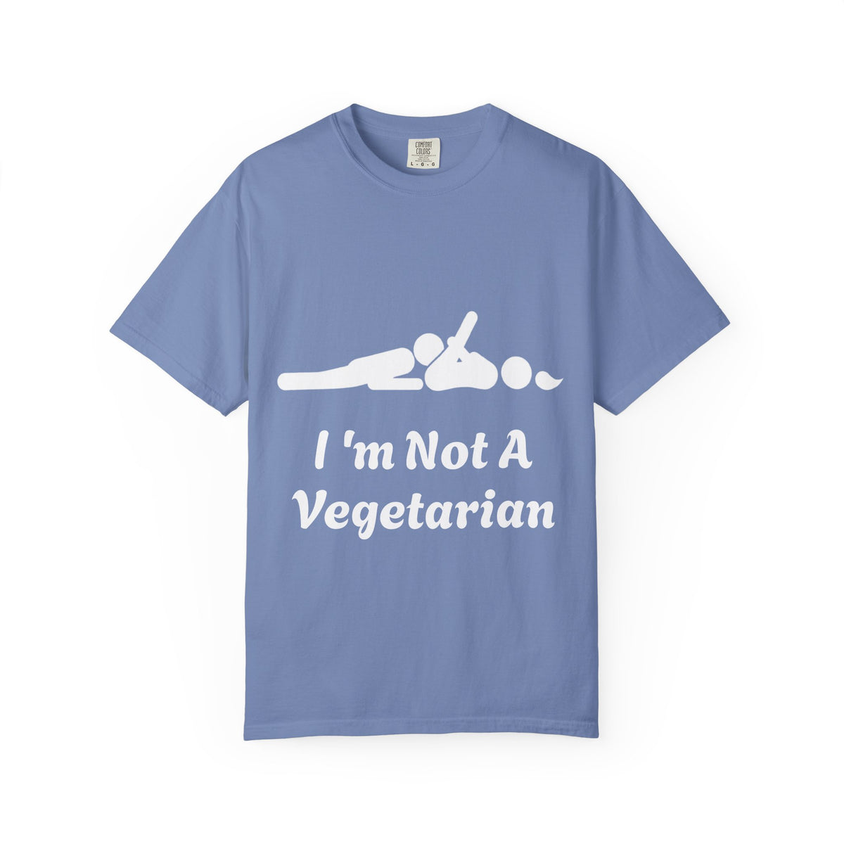 Adult T-Shirt — Funny " i'm Not a Vegetarian" Graphic Tee (Meat Lover Humor)