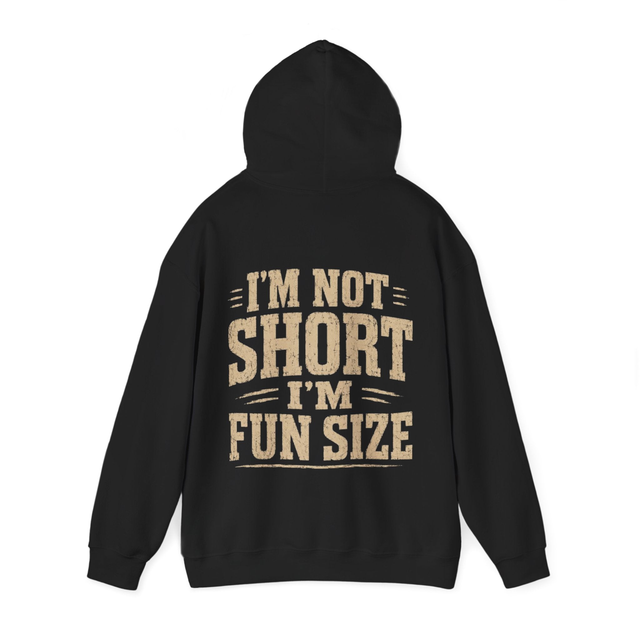 Adult Hoodie — “I’m Not Short I’m Fun Size” Funny Graphic Pullover