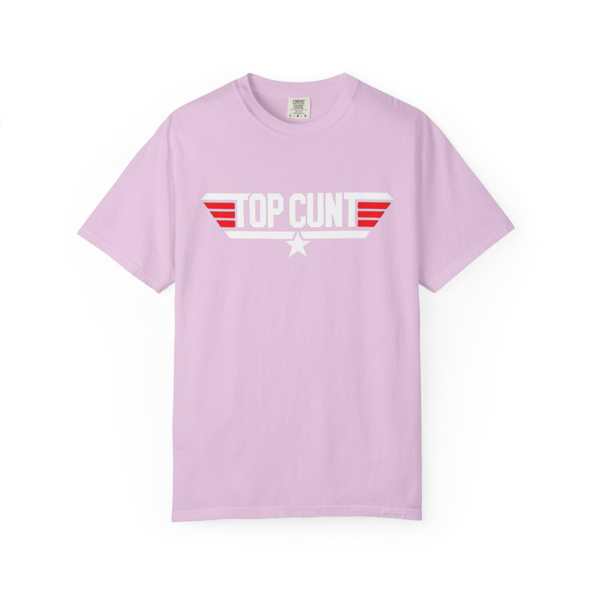 Top Cunt Graphic Adult T-Shirt — Retro Military-Inspired Statement Tee