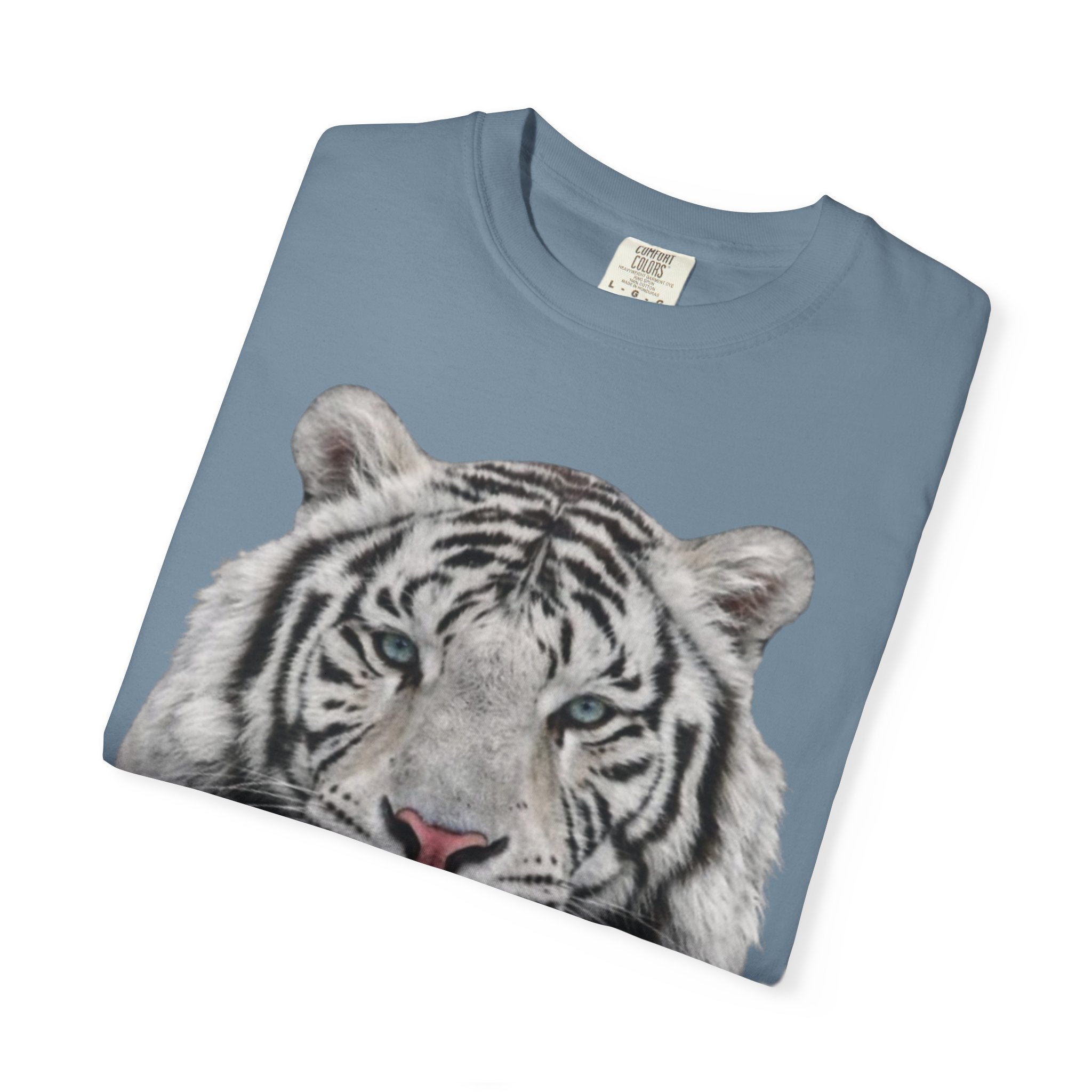 Never Give Up Tiger Adult T-Shirt