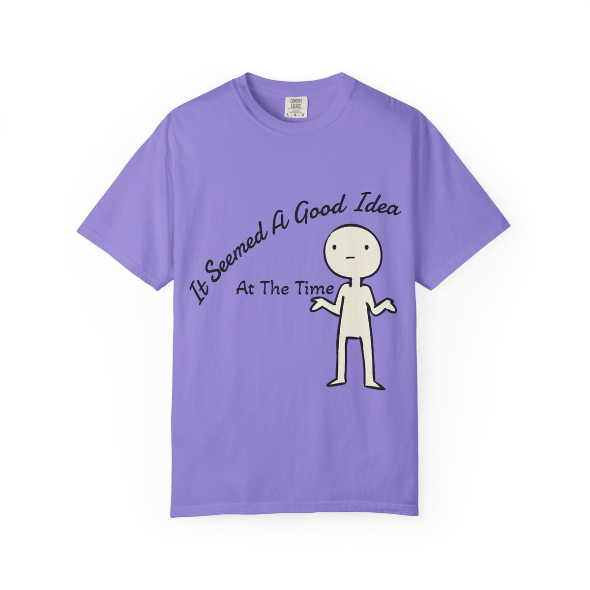 It Seemed A Good Idea At The Time Adult T-Shirt