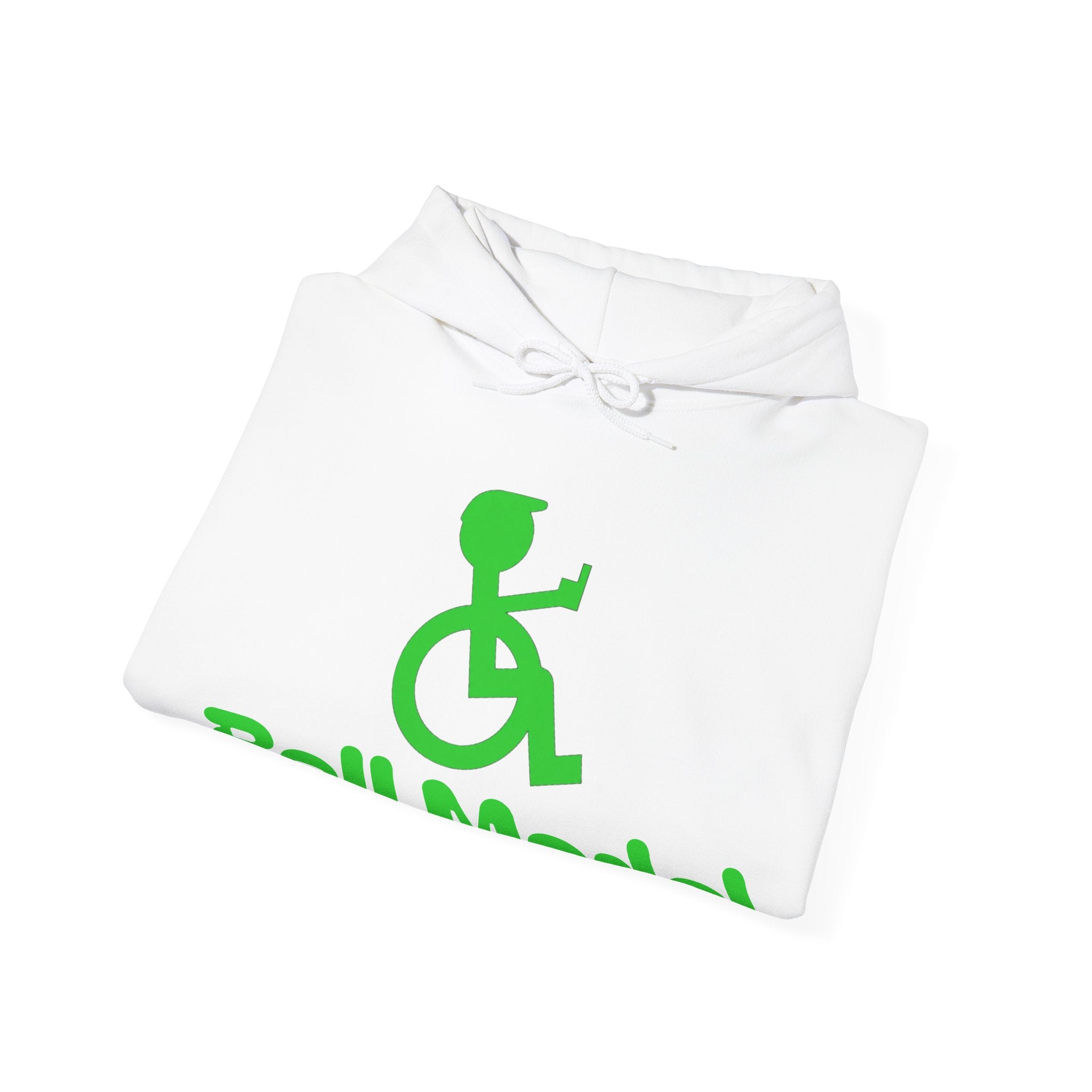 Roll Model Adult Hoodie — Inclusive Wheelchair Pullover