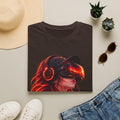 VR Girl Graphic Adult T-Shirt — Neon Cyberpunk Virtual Reality Tee