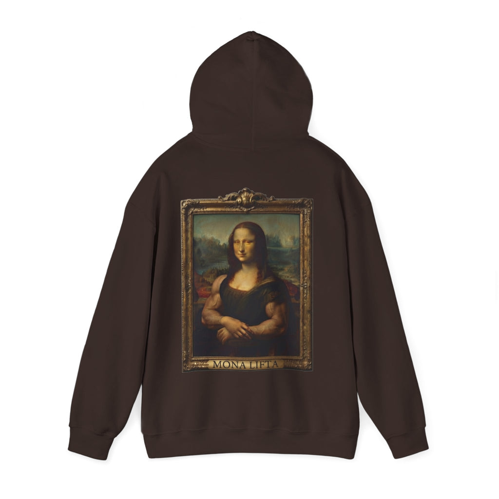 Mona Lisa Adult Hoodie – Classic Renaissance Art Print Pullover