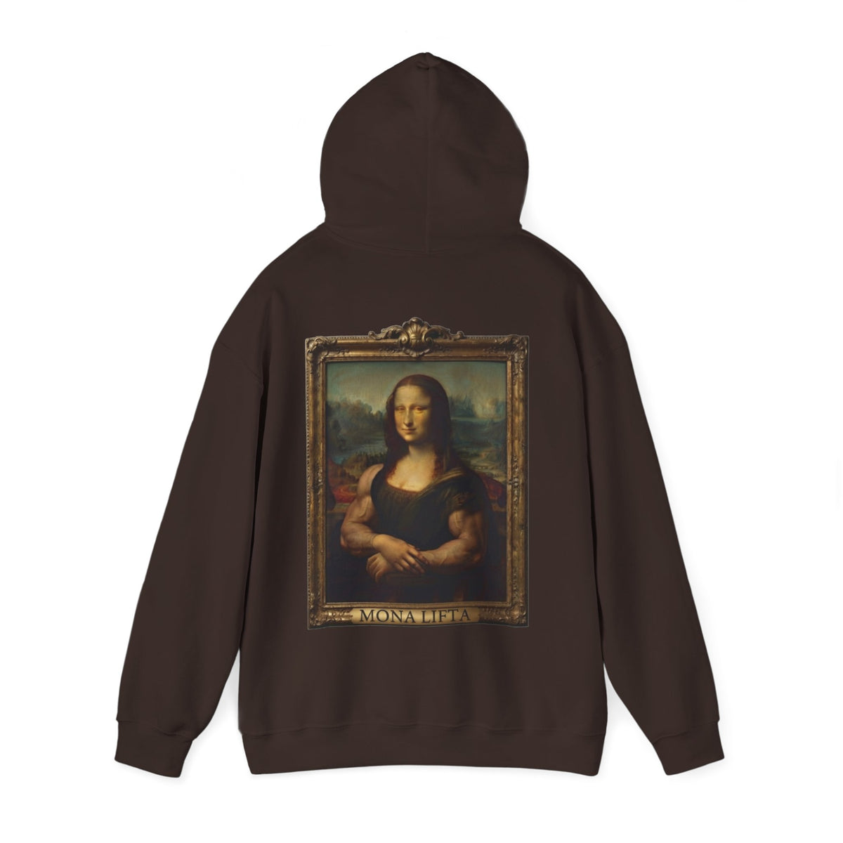 Mona Lisa Adult Hoodie – Classic Renaissance Art Print Pullover