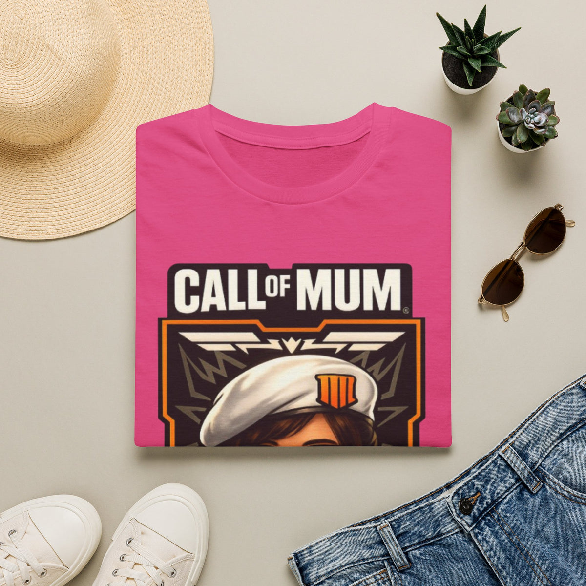 Call of Mum Adult T-Shirt — Gamer Mom "Parent Ops" Graphic Tee