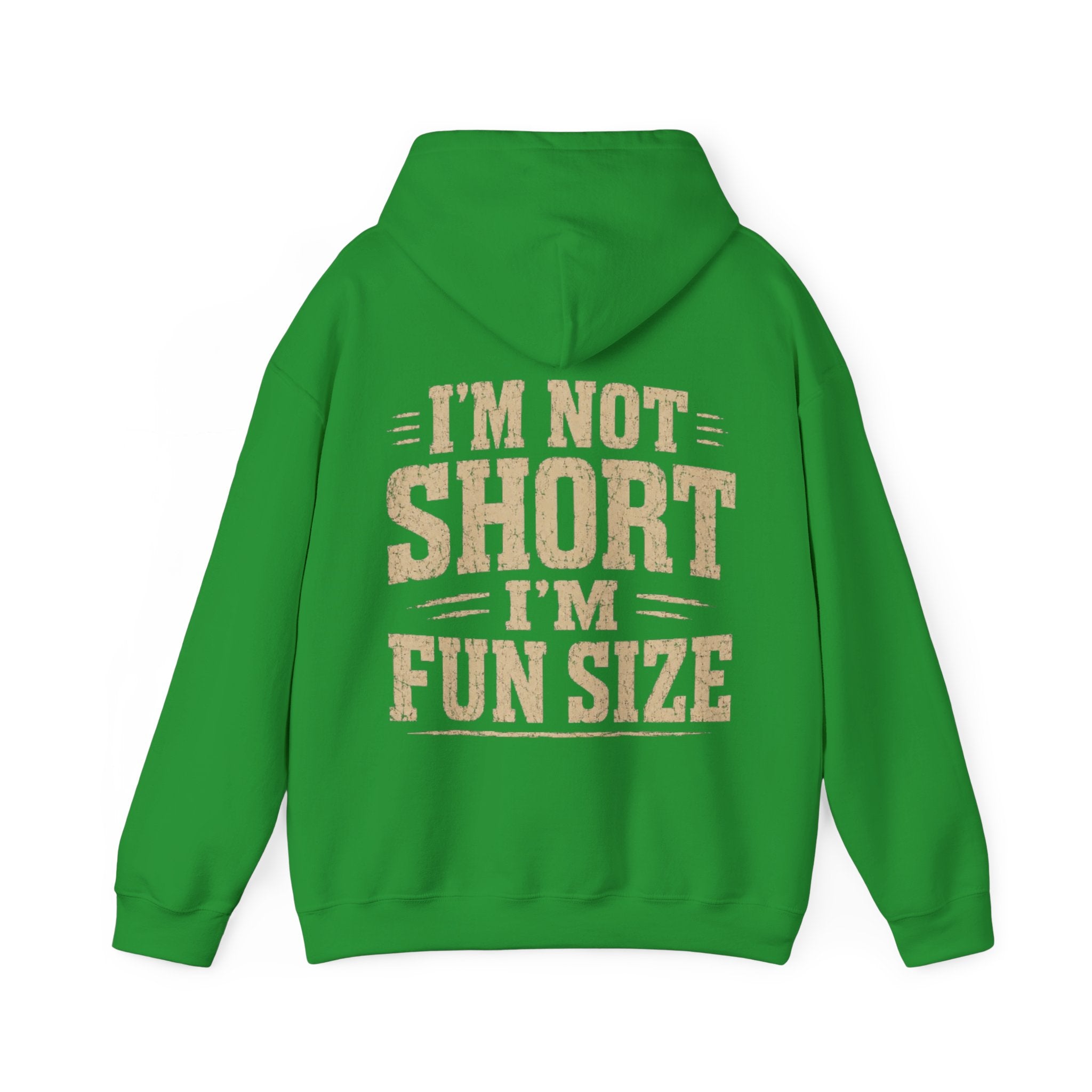 Adult Hoodie — “I’m Not Short I’m Fun Size” Funny Graphic Pullover
