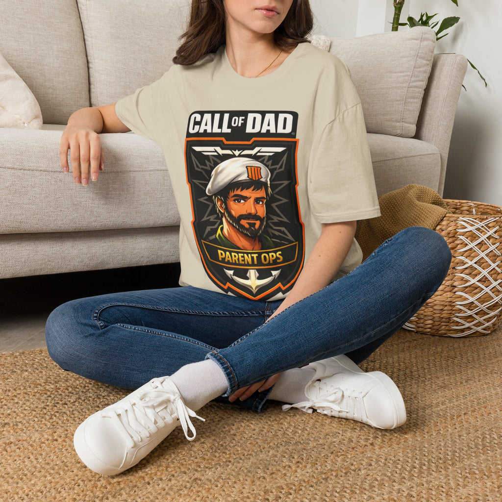 Call of Dad Adult T-Shirt — Parent Ops Gamer Dad Tee