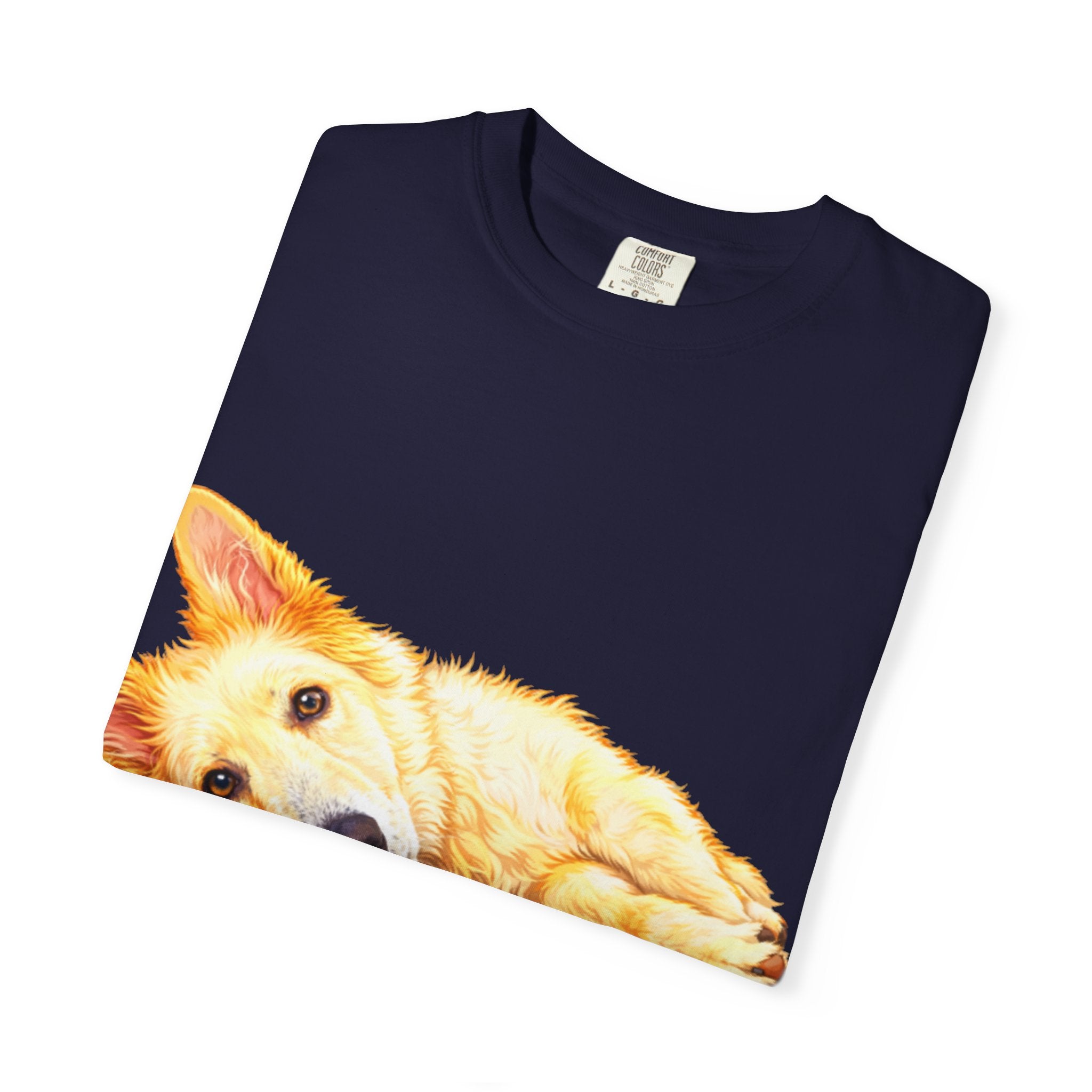 Dog Lover Adult T-Shirt — “Sorry I’m Late, I Saw a Dog” Graphic Tee
