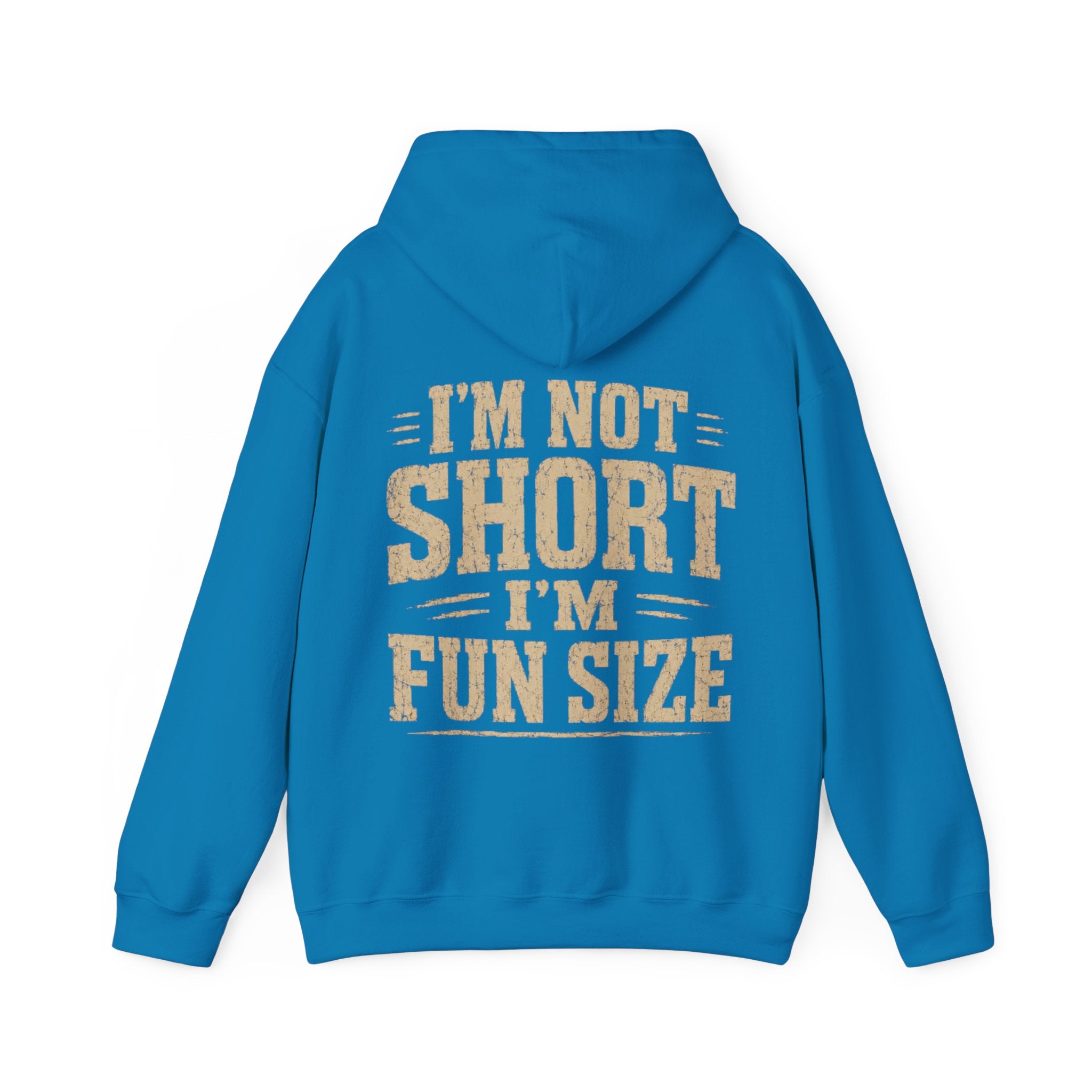 Adult Hoodie — “I’m Not Short I’m Fun Size” Funny Graphic Pullover