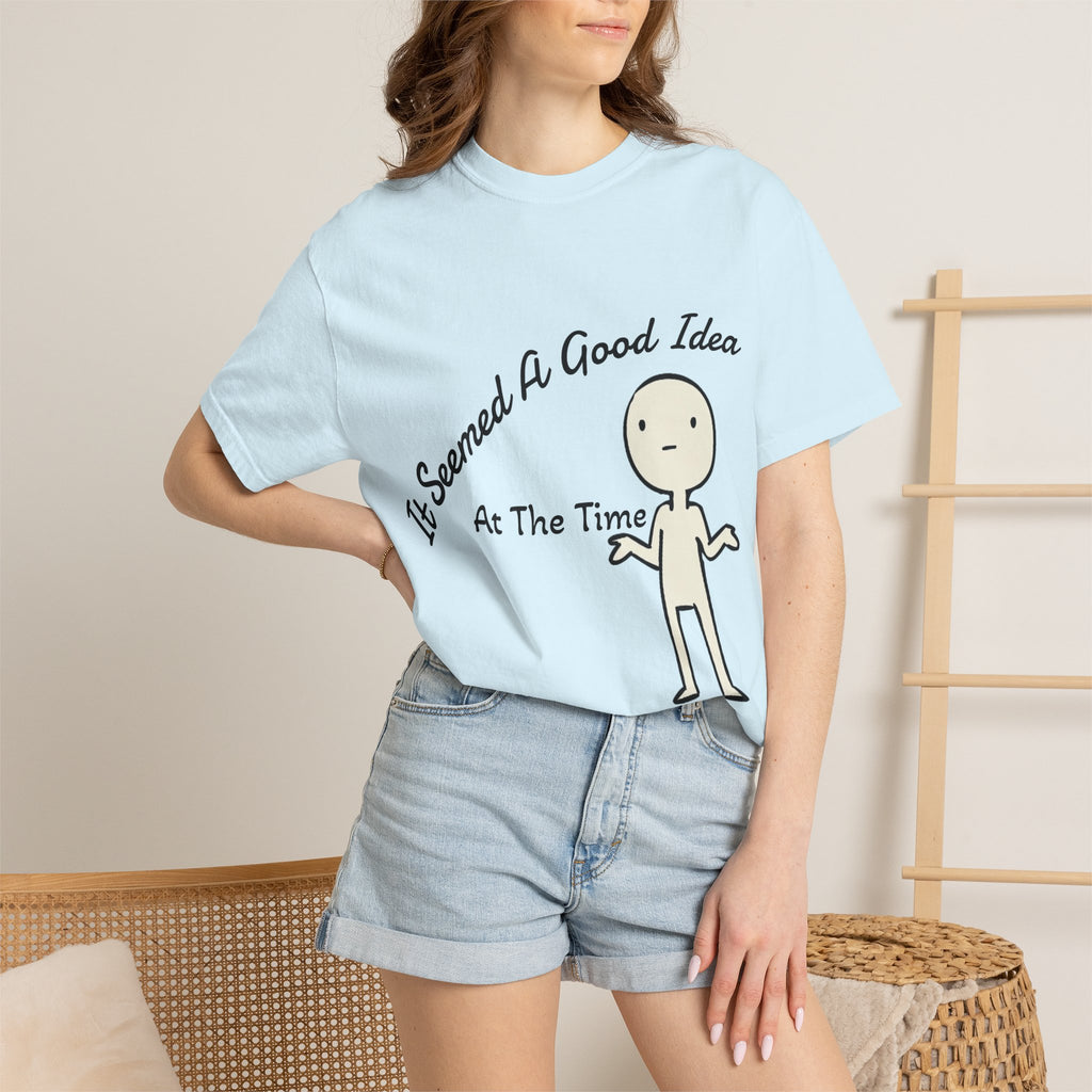 It Seemed A Good Idea At The Time Adult T-Shirt