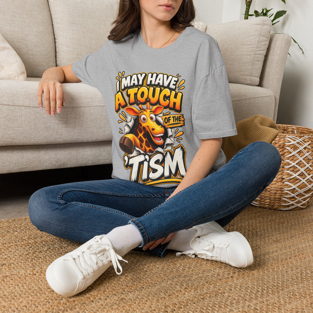 I May Have A Touch Of The Giraffe-Graphic Adult T-Shirt