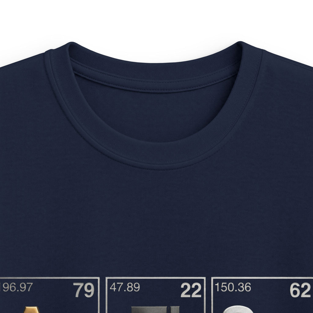 Kids T-shirt — 'Au Ti Sm' Periodic Table Design | Cute Autism Awareness Shirt for Children