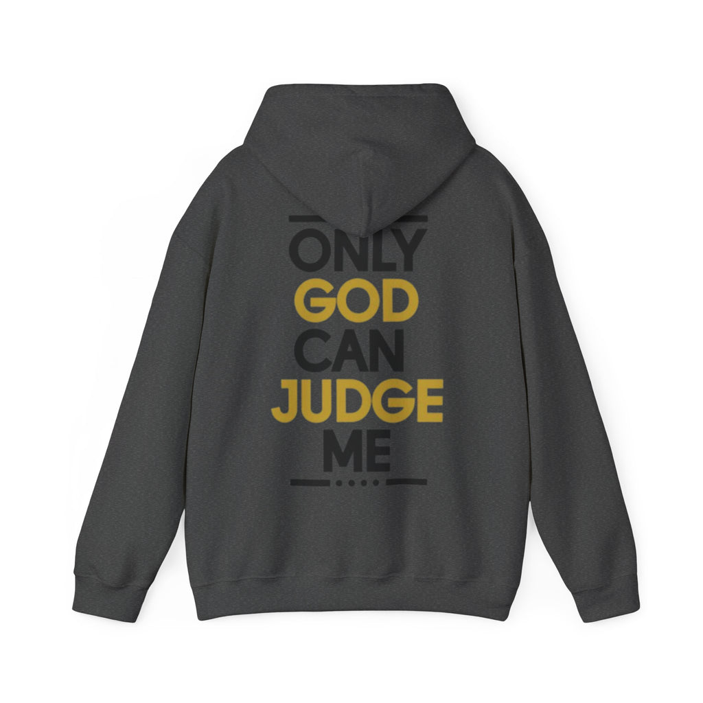 Hoodie - "Only God Can Judge Me" Inspirational Graphic Hoodie