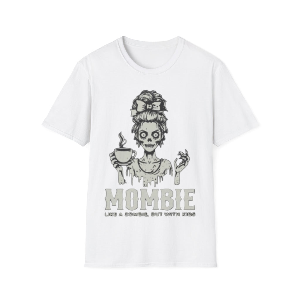 Mombie Adult T-Shirt — Cute Spooky Mom Graphic Tee ("Mommy")