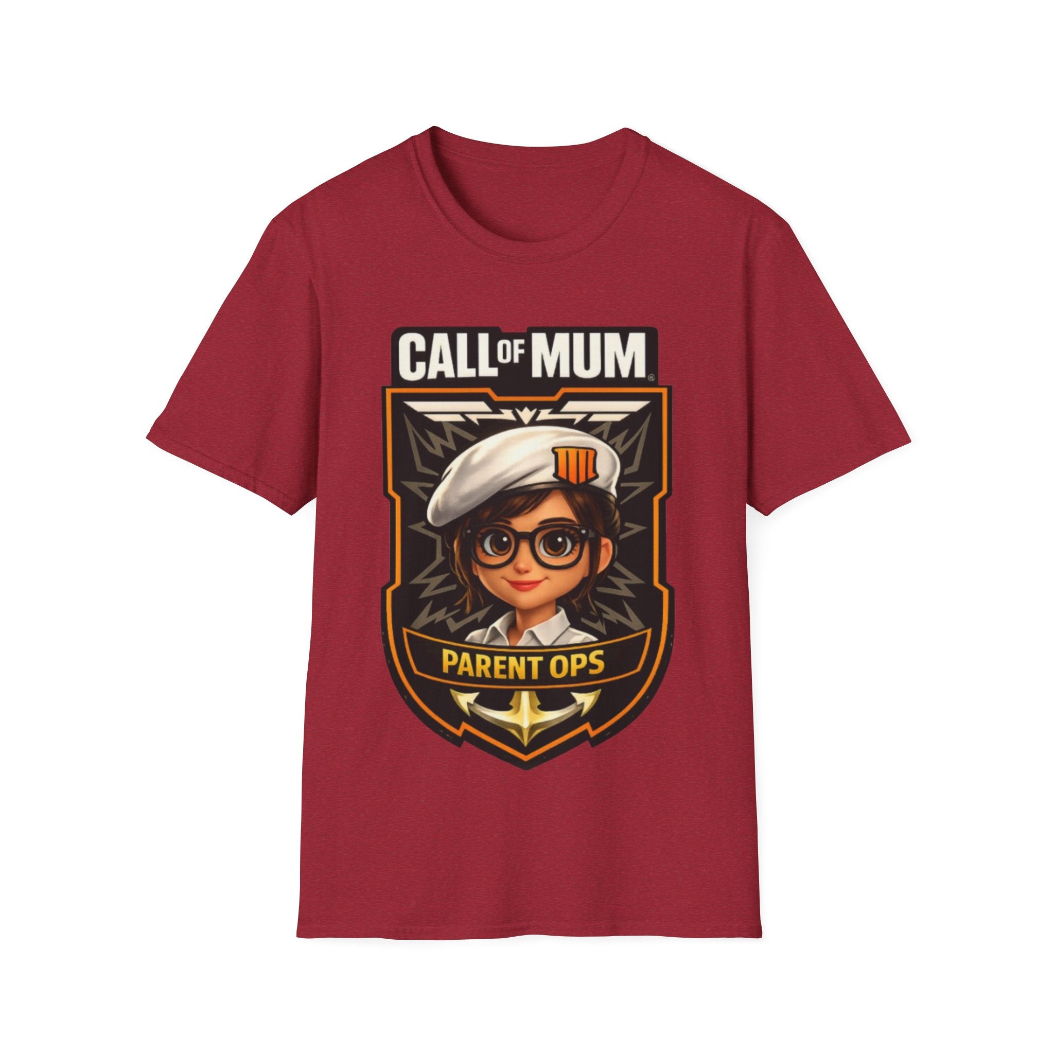 Call of Mum Adult T-Shirt — Gamer Mom "Parent Ops" Graphic Tee