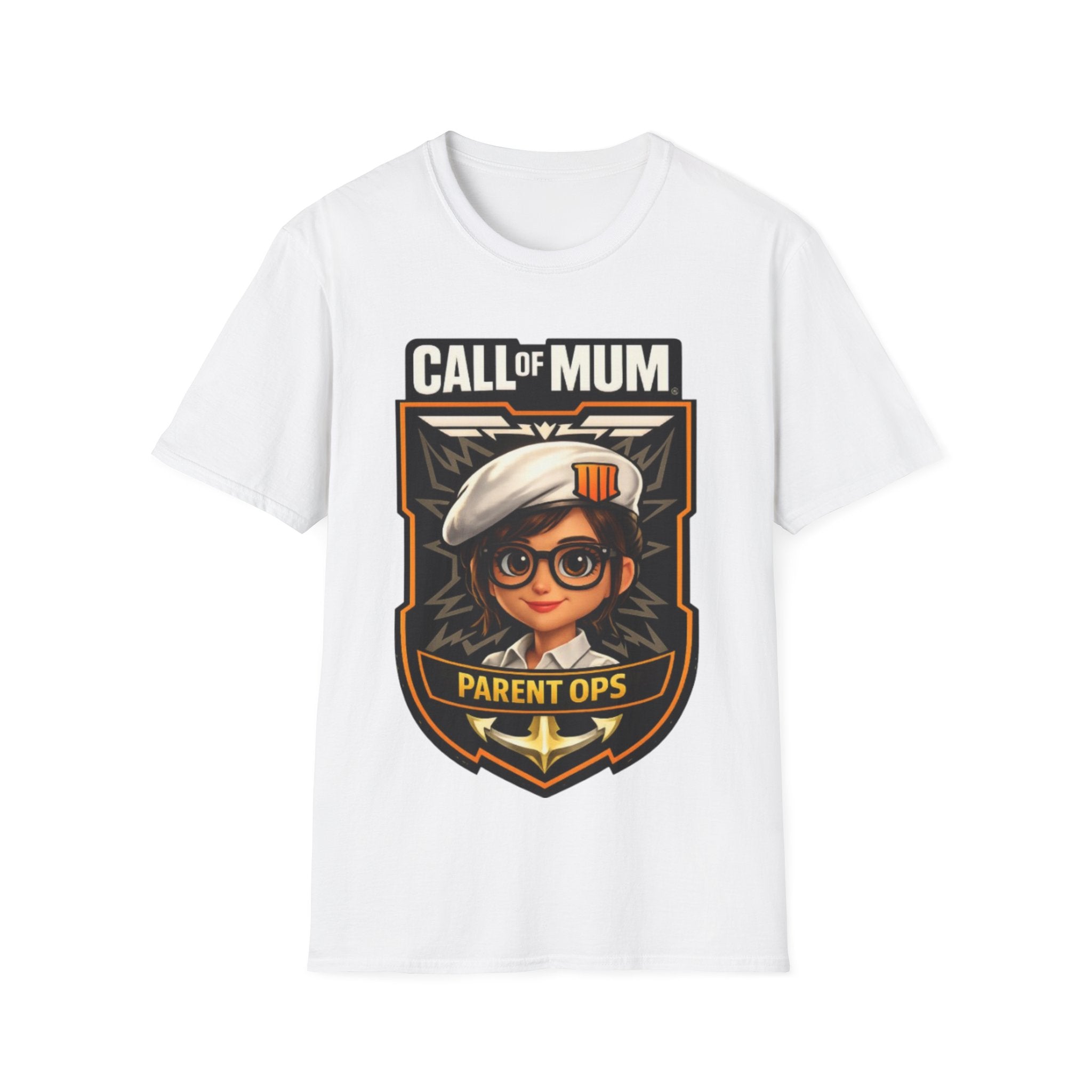 Call of Mum Adult T-Shirt — Gamer Mom "Parent Ops" Graphic Tee