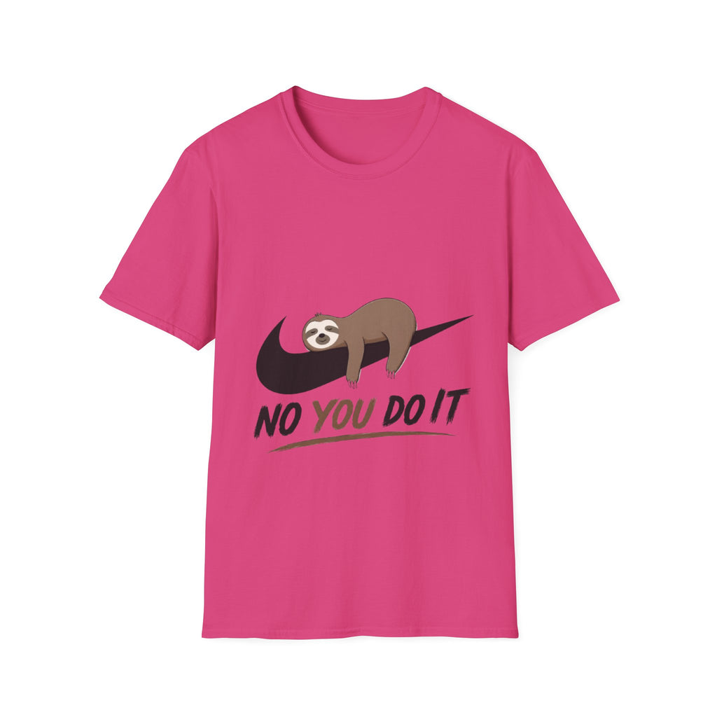 Sloth "No You Do It" Adult T-Shirt