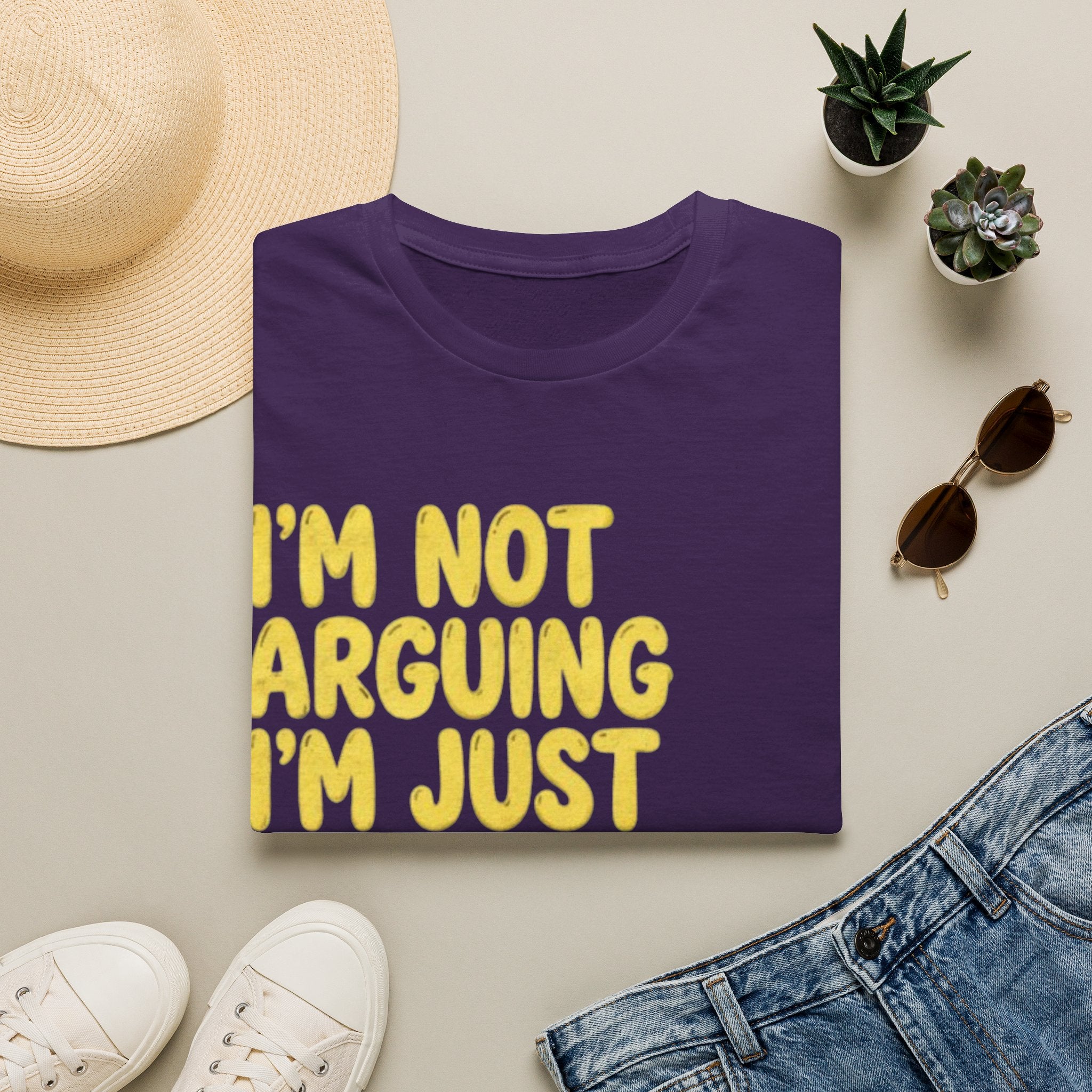 I'm Not Arguing I'm Just Explaining Why I'm Right Adult T-Shirt
