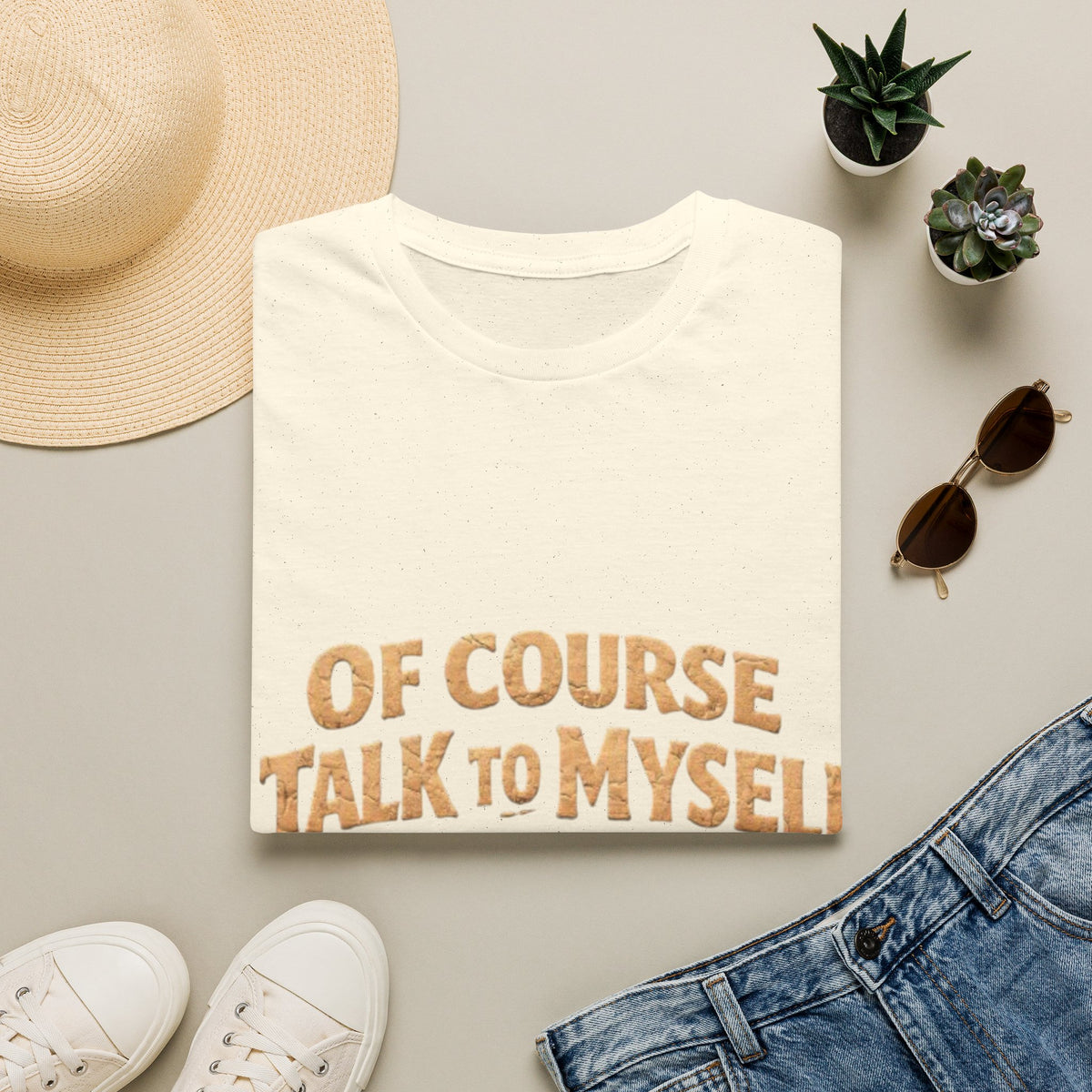 Adult T-Shirt — "Of Course I Talk to Myself, Sometimes I Need Expert Advice" Funny Graphic Tee
