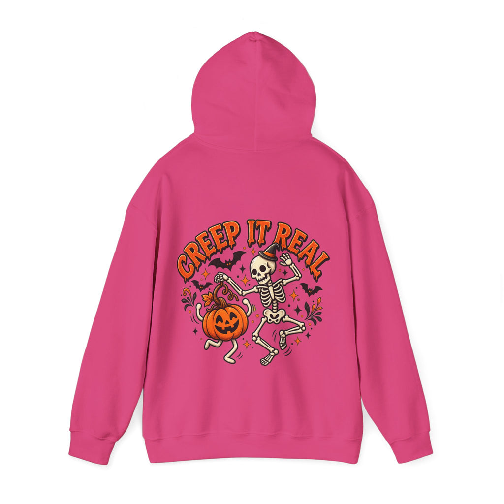 Halloween Skeleton 'Creep It Real' Adult Hoodie