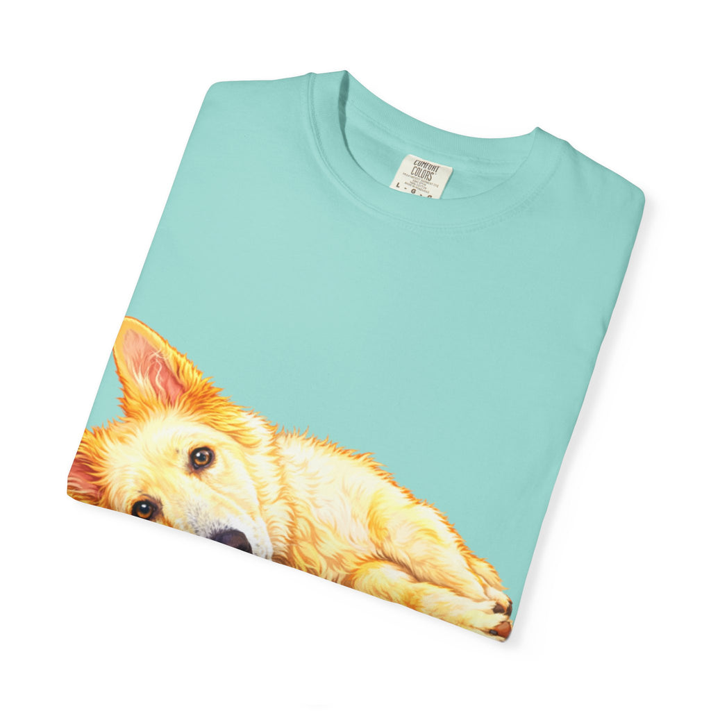 Dog Lover Adult T-Shirt — “Sorry I’m Late, I Saw a Dog” Graphic Tee