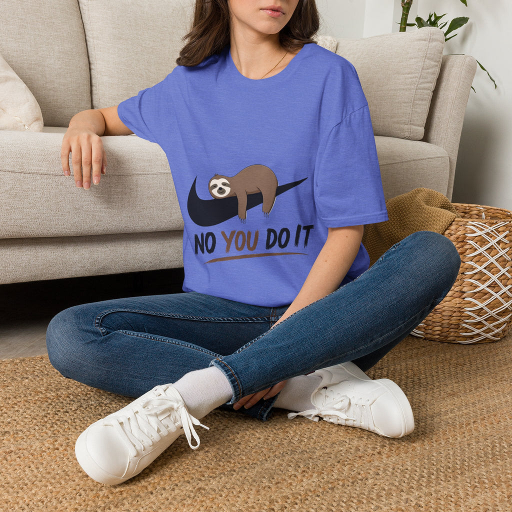 Sloth "No You Do It" Adult T-Shirt