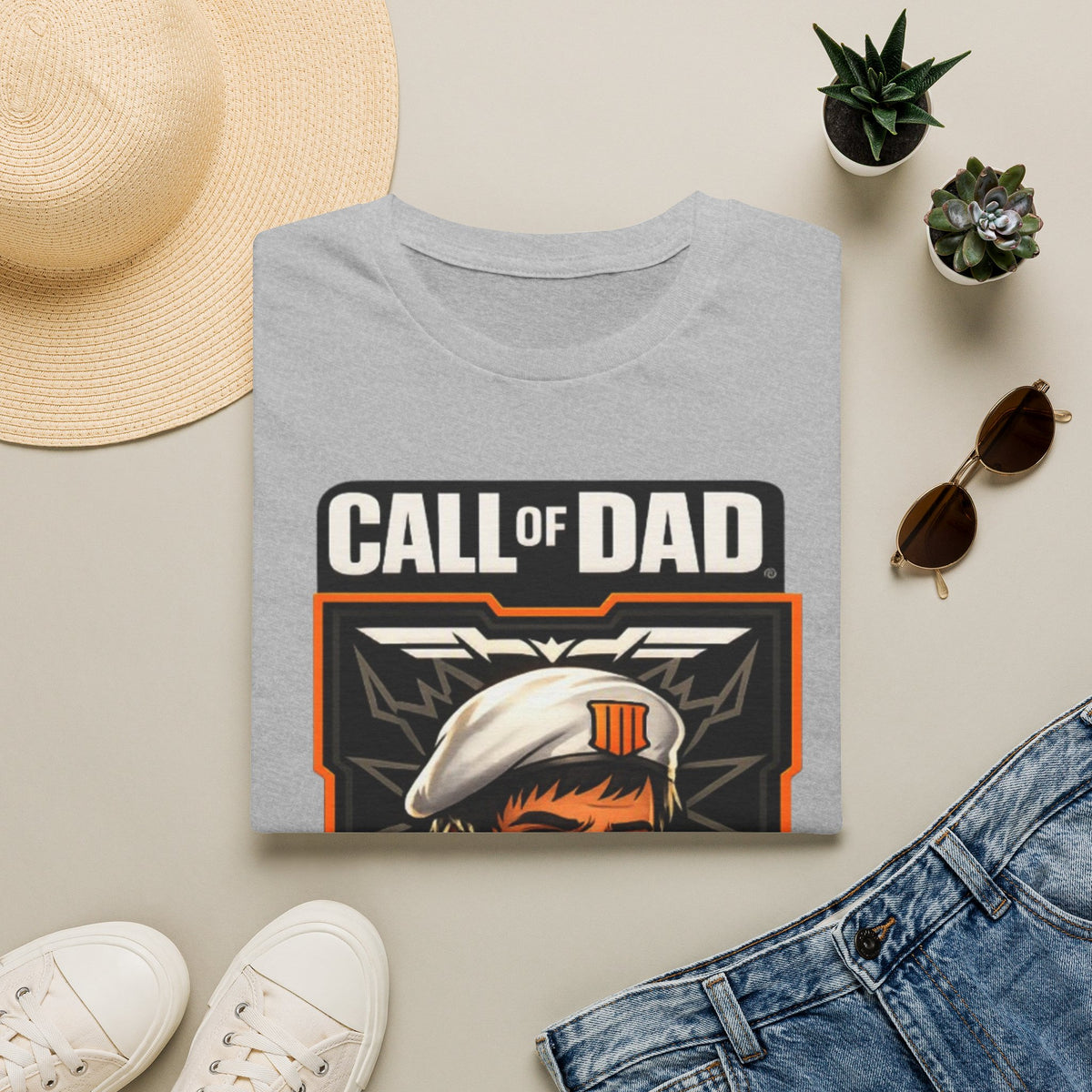 Call of Dad Adult T-Shirt — Parent Ops Gamer Dad Tee