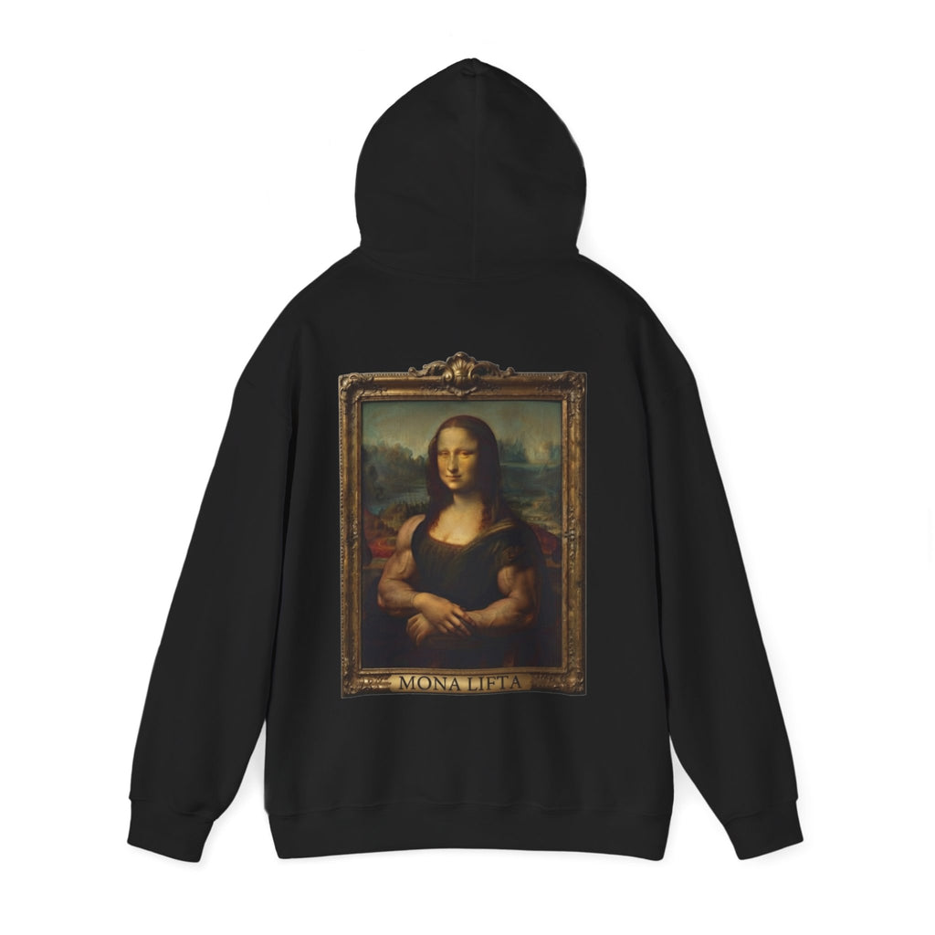 Mona Lisa Adult Hoodie – Classic Renaissance Art Print Pullover