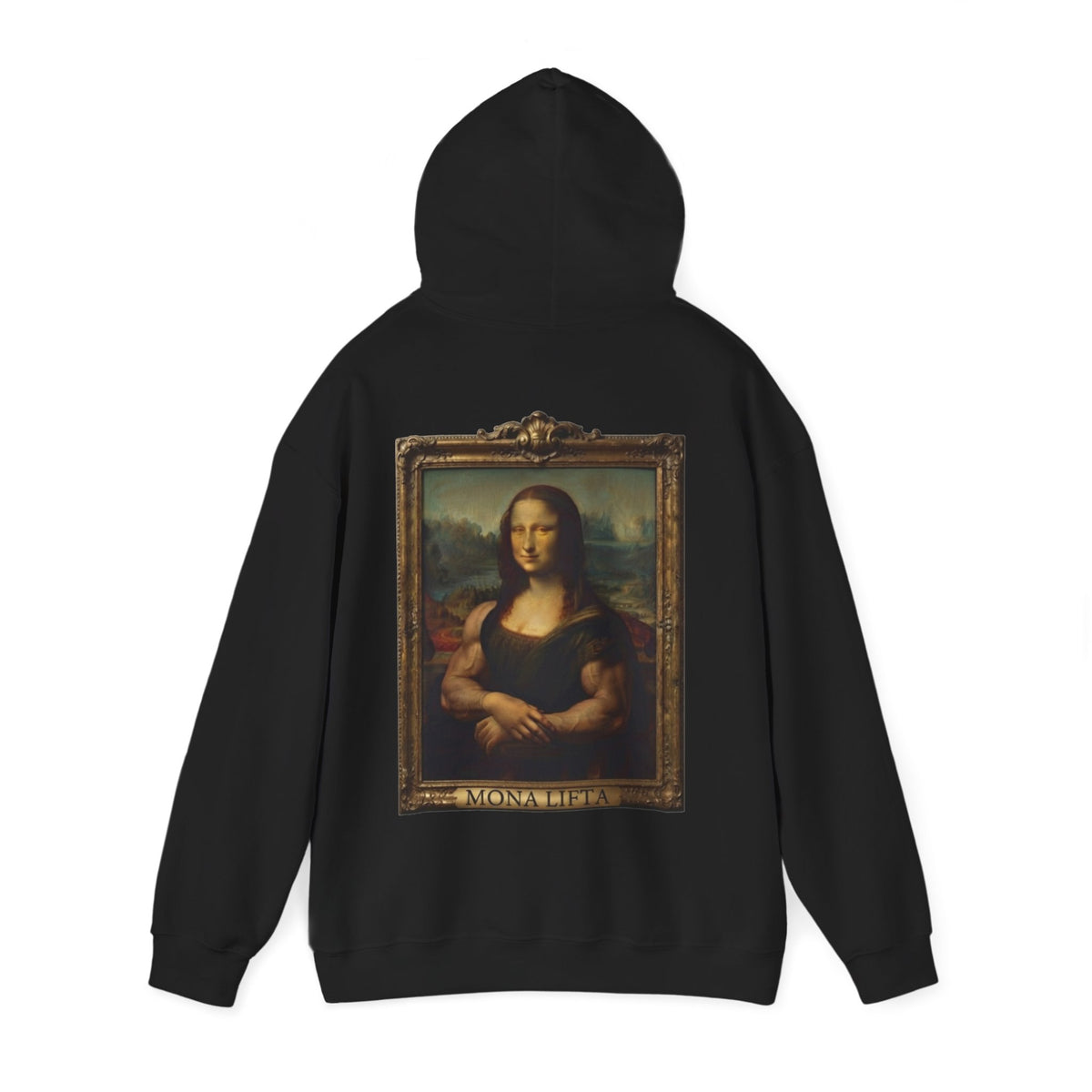 Mona Lisa Adult Hoodie – Classic Renaissance Art Print Pullover