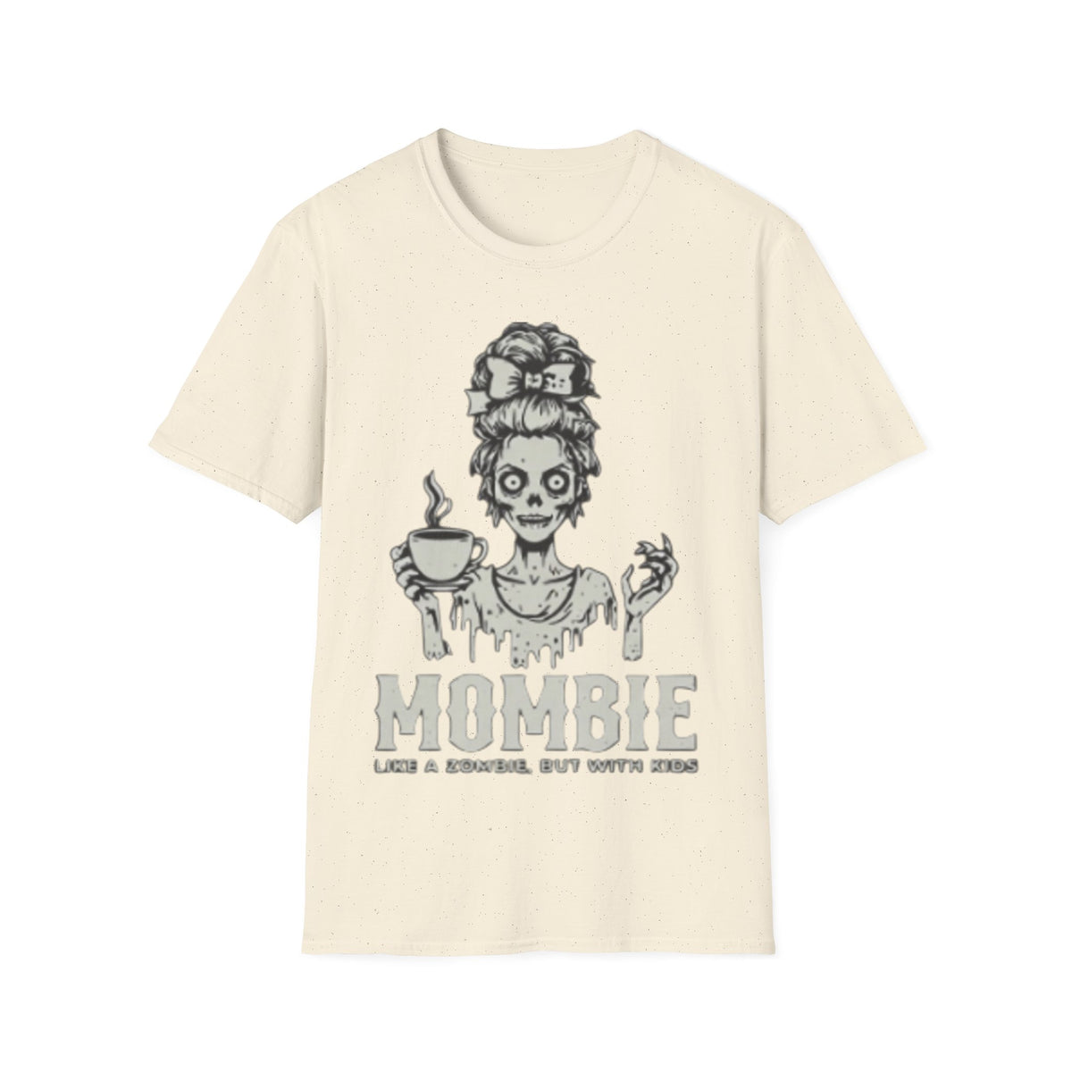 Mombie Adult T-Shirt — Cute Spooky Mom Graphic Tee ("Mommy")