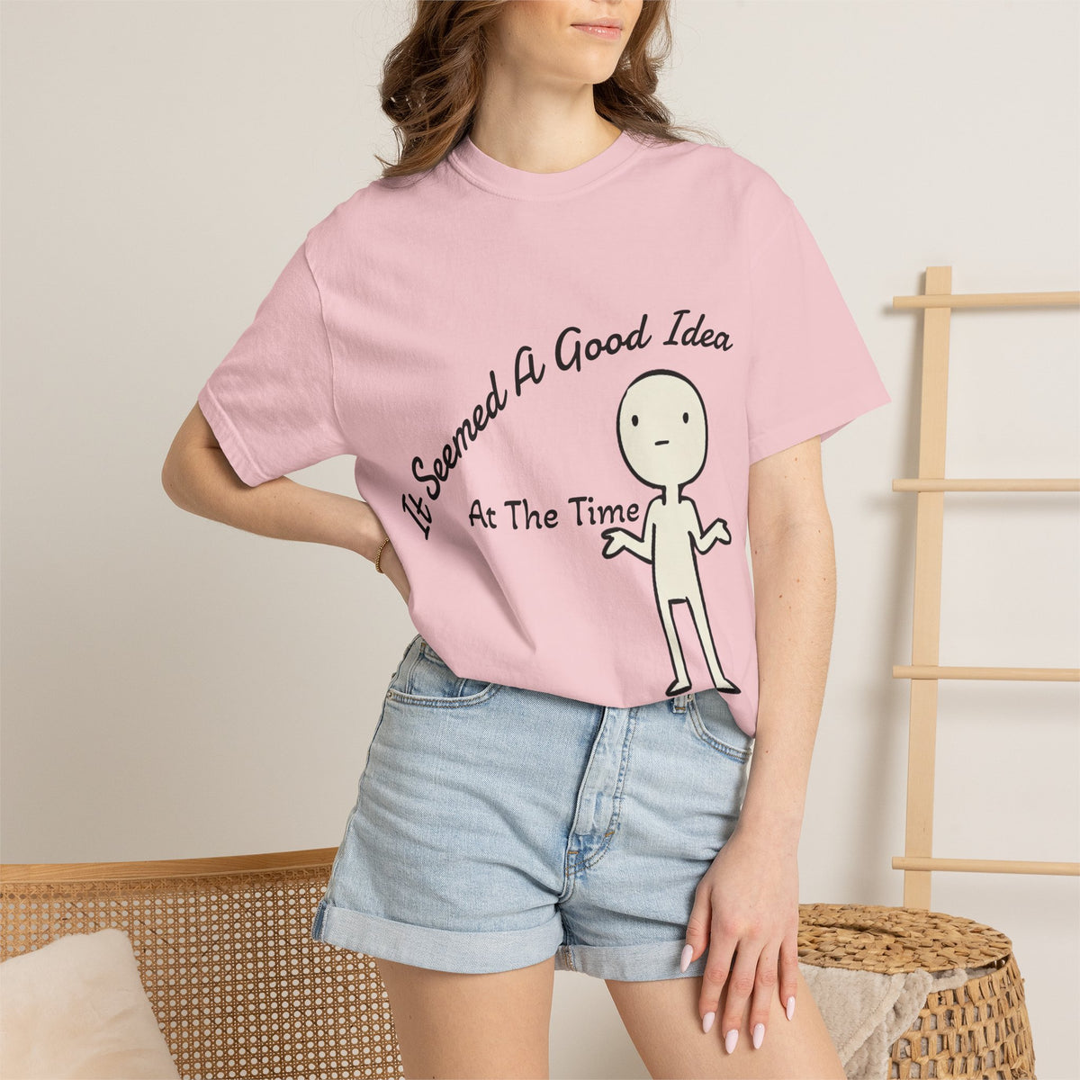 It Seemed A Good Idea At The Time Adult T-Shirt