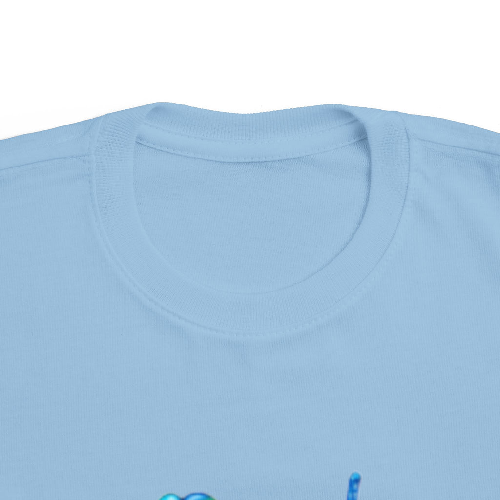 Rainbow Balloon Dog Be Kind Toddler Tee | Kids Positive Message Shirt